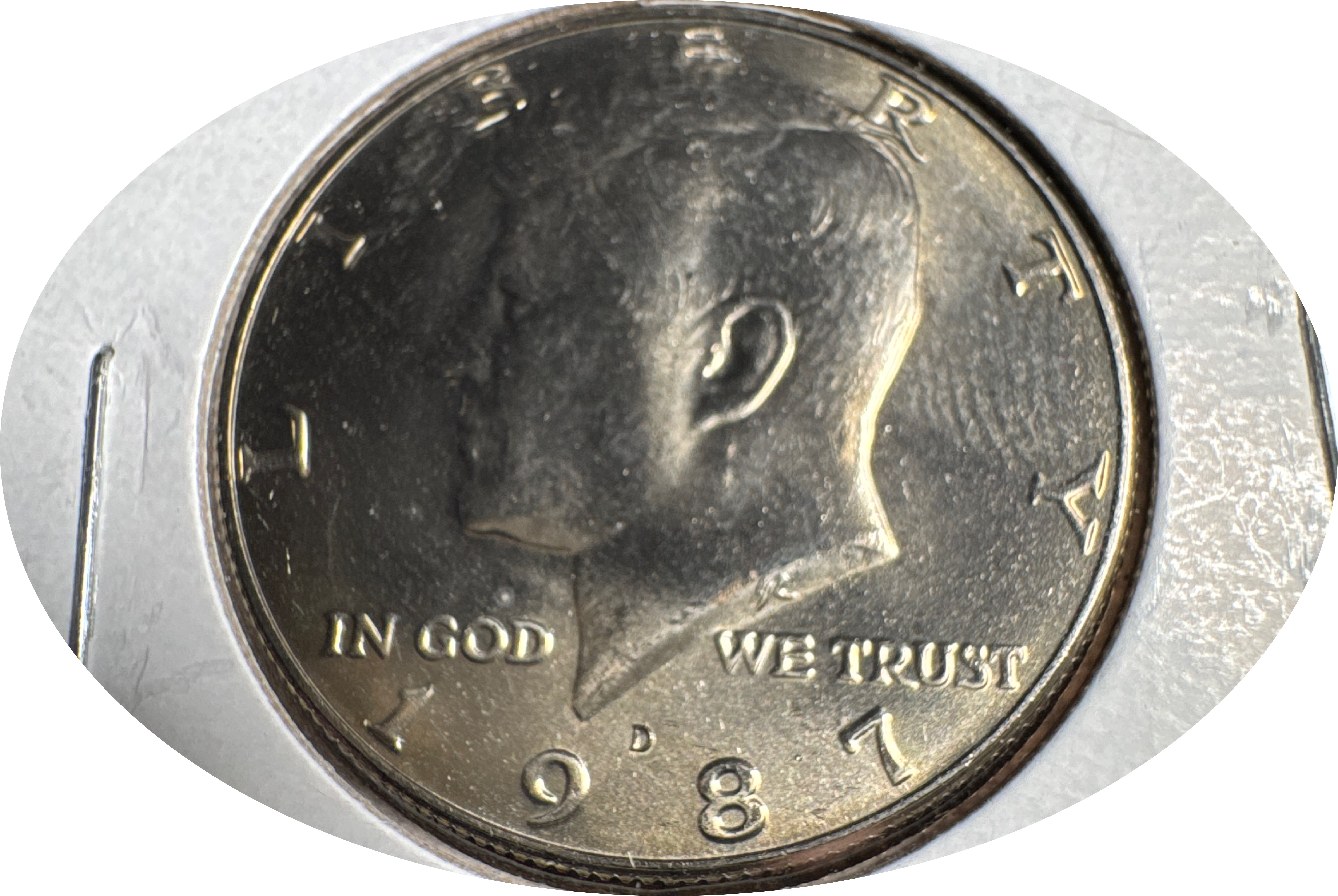 1987-D Kennedy Half Dollar Ungraded