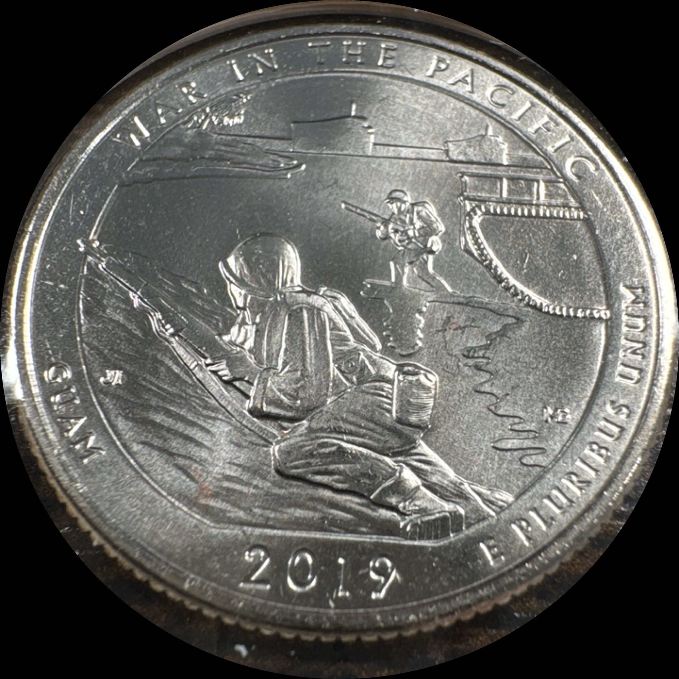 2019-P Washington Quarter Ungraded — back