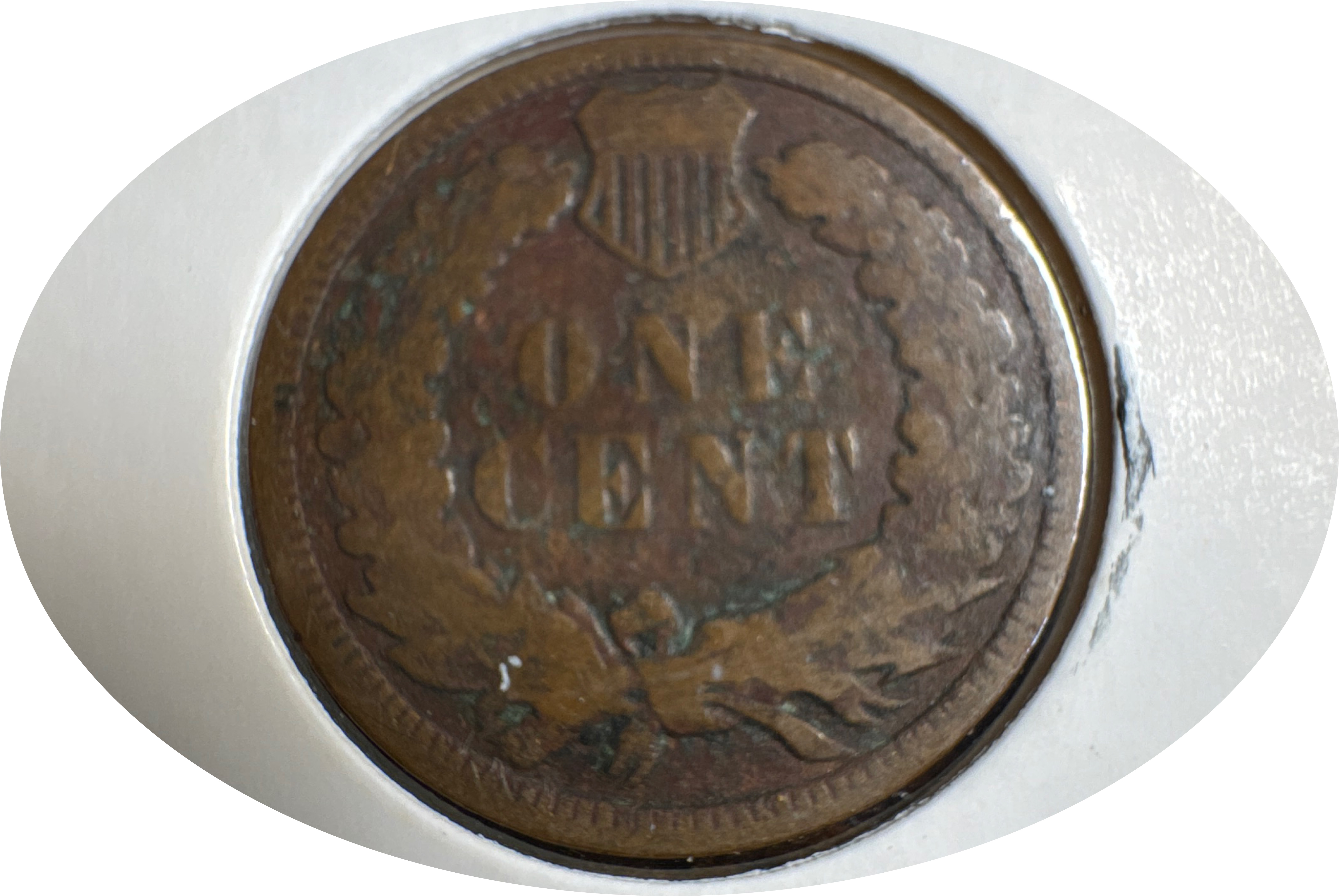 1908-P Indian Head Cent Ungraded — back