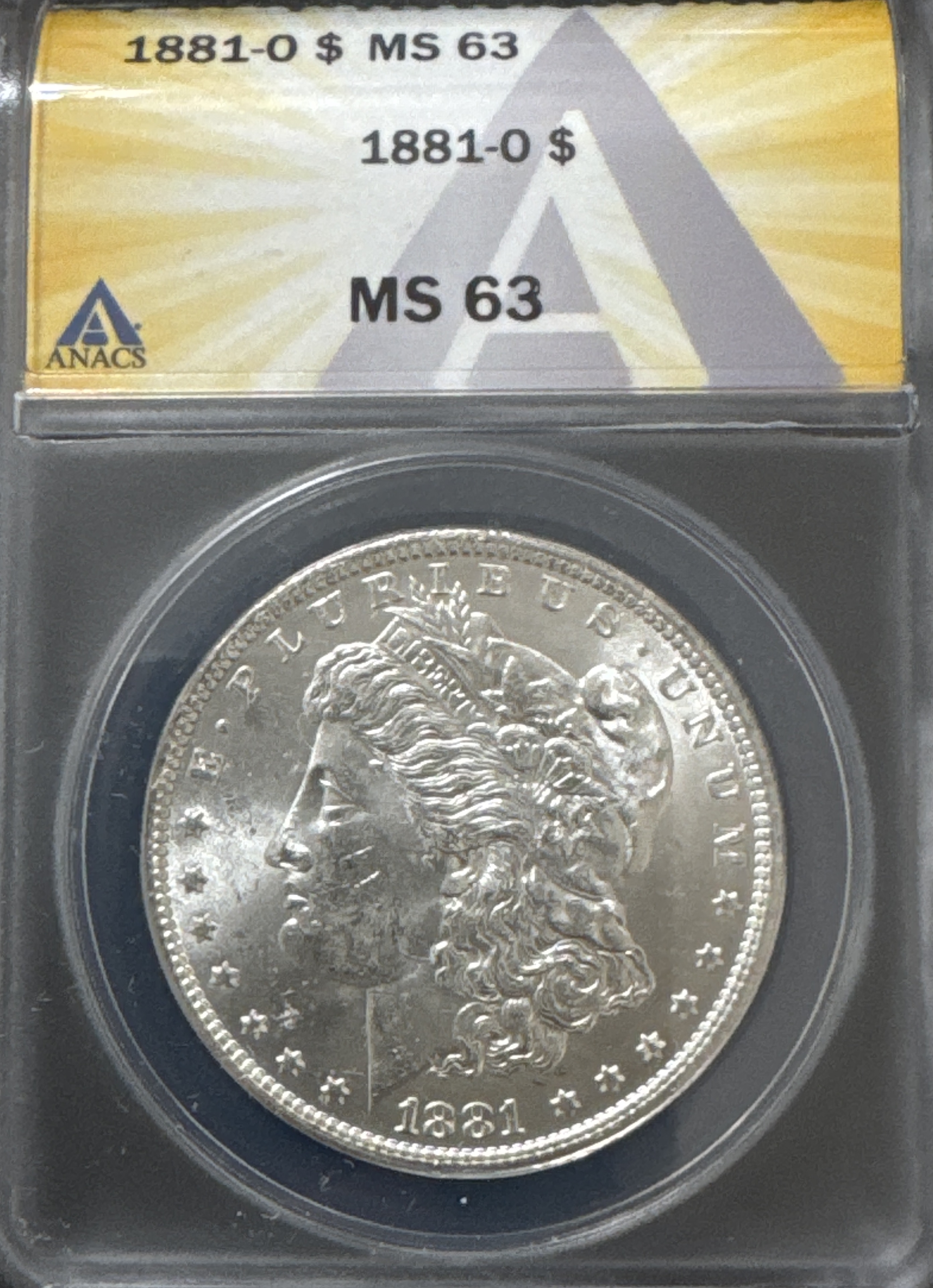 1881-O Morgan Dollar MS63