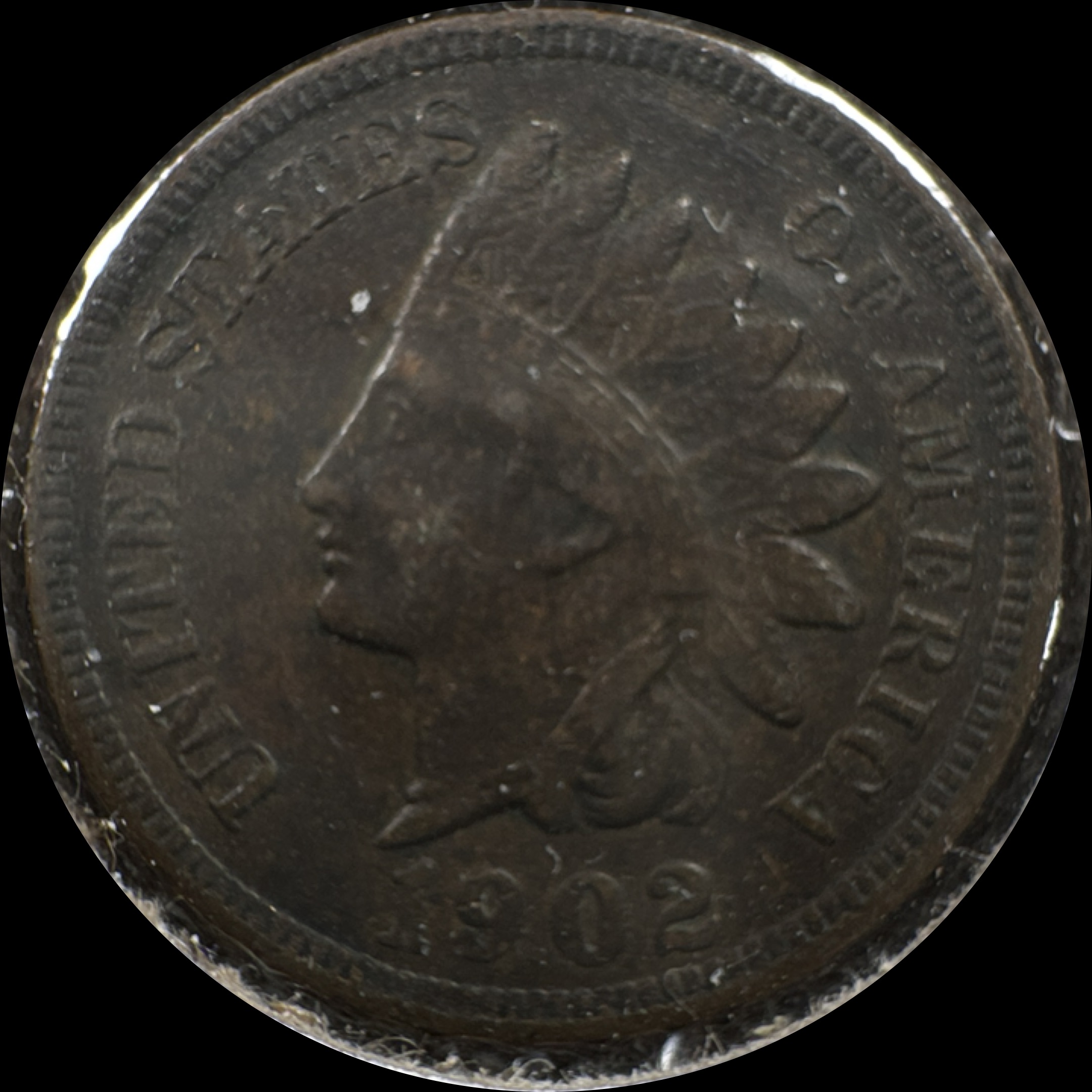 1902-P Indian Head Cent Ungraded