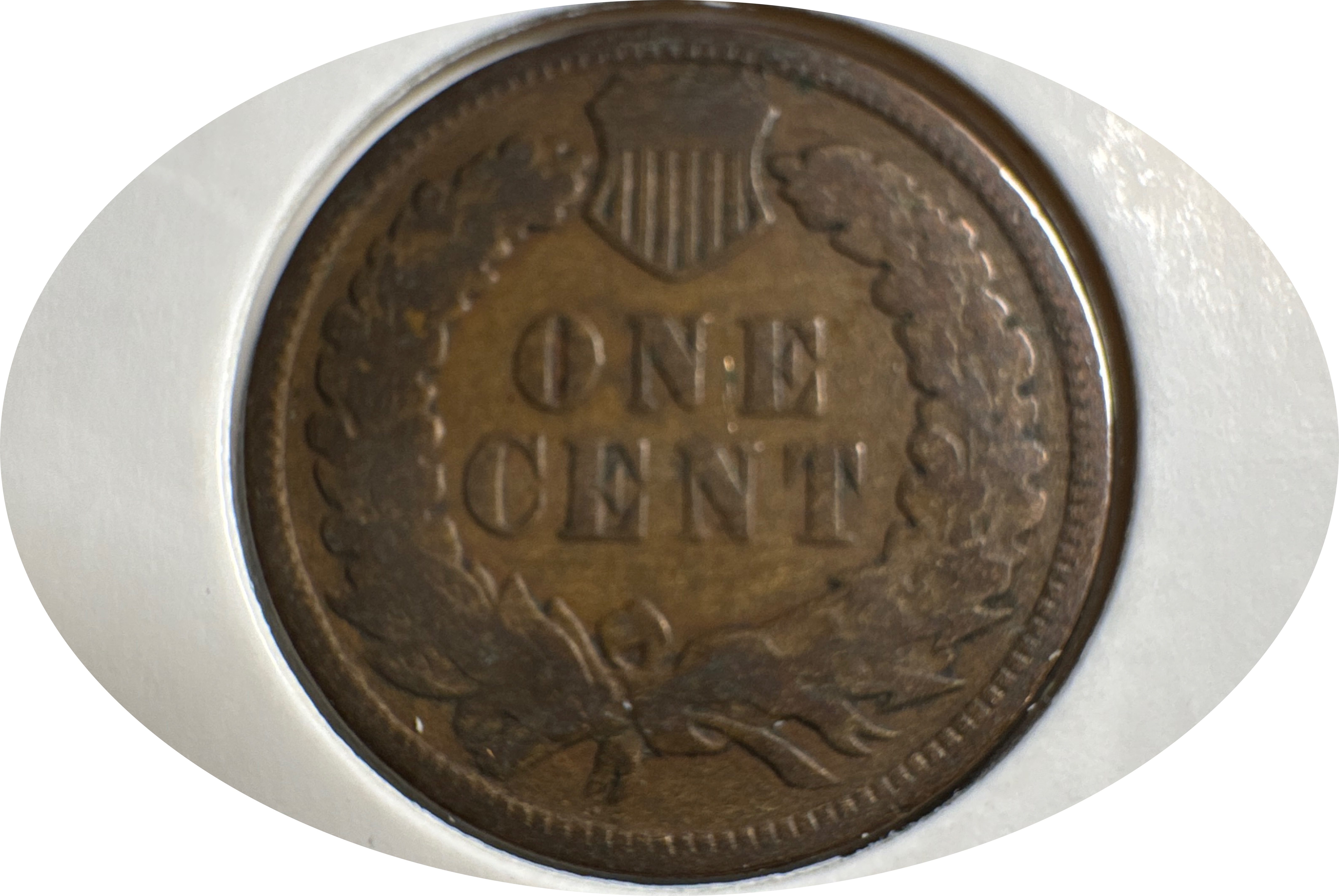1907-P Indian Head Cent Ungraded — back
