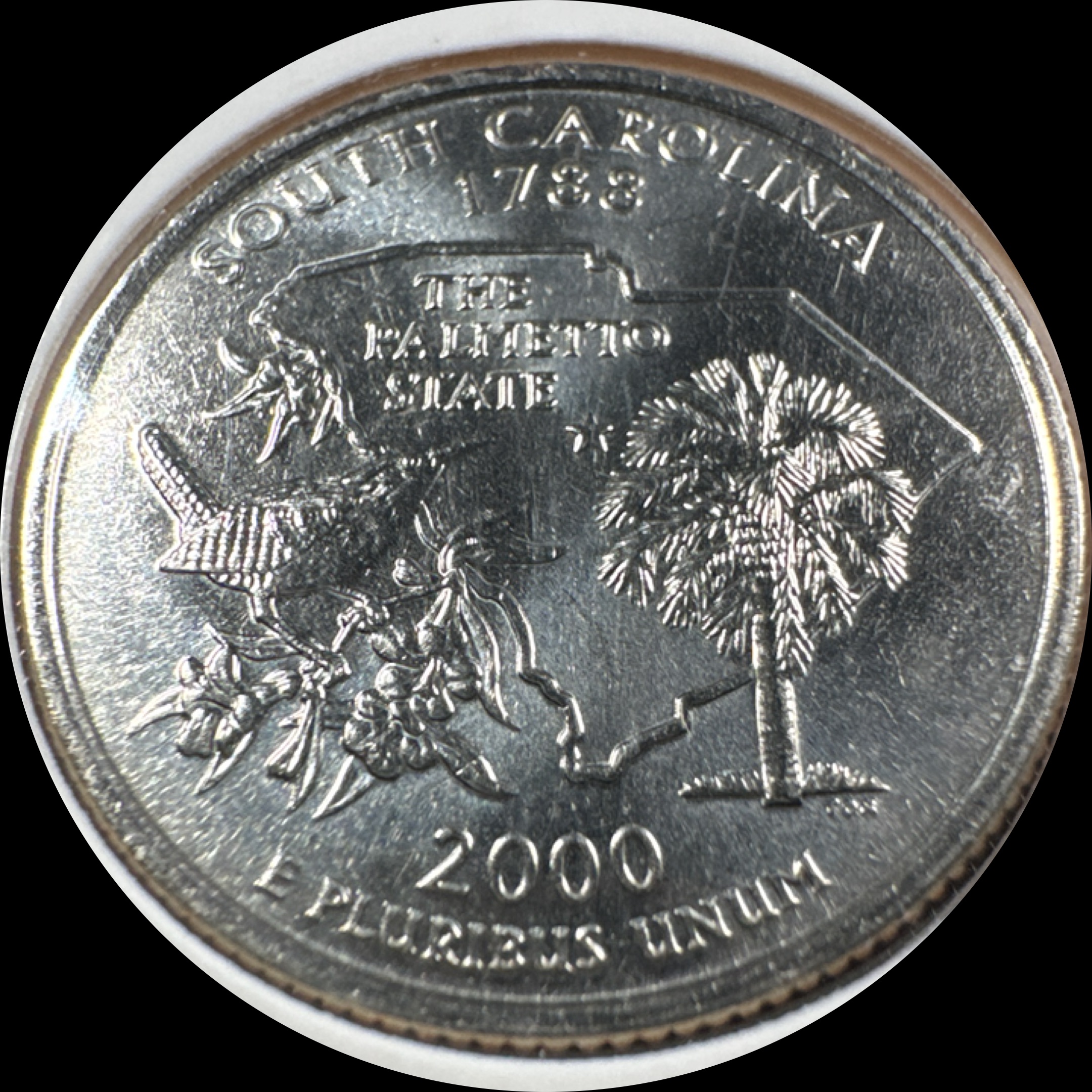 2000-D Washington Quarter Ungraded — back