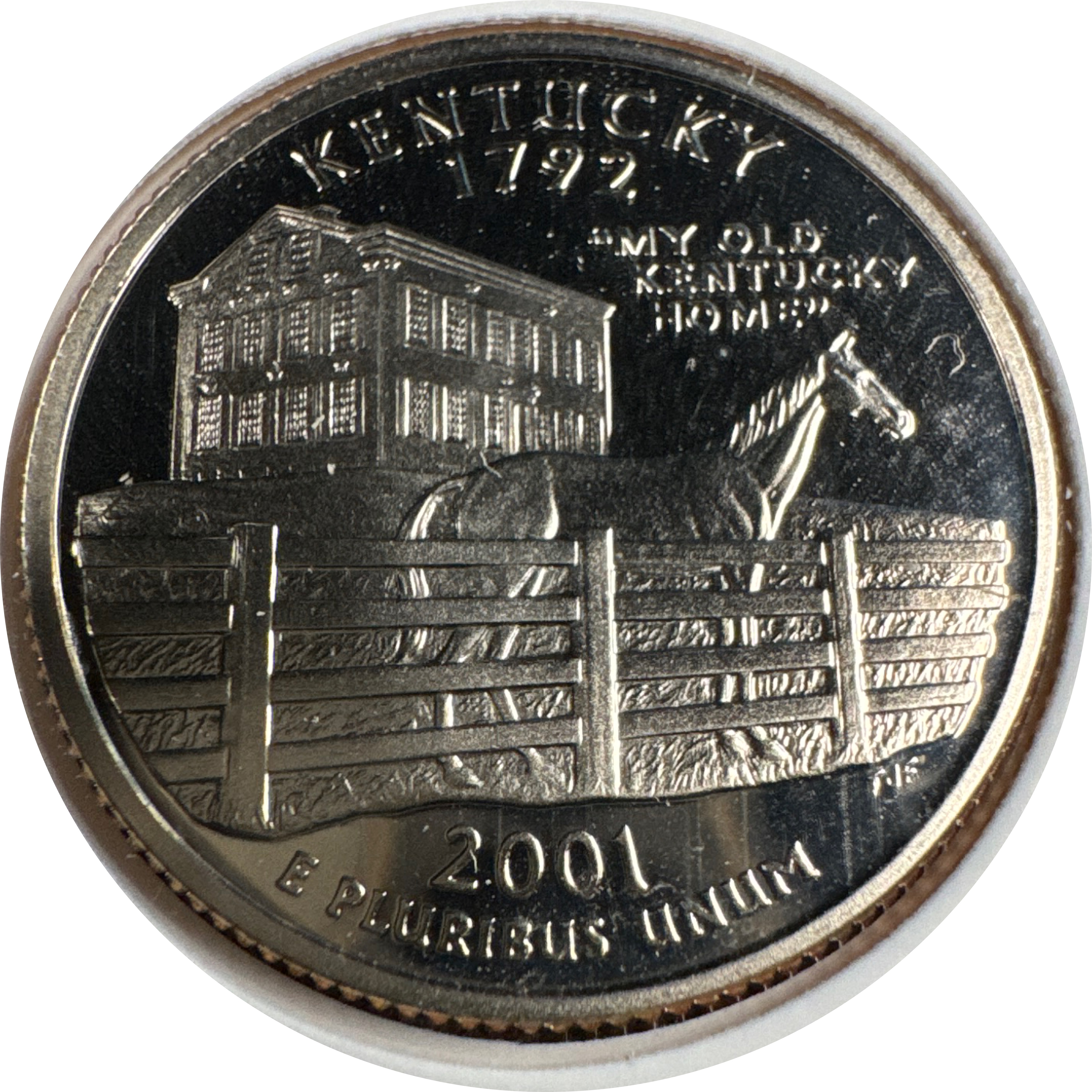 2001-S Washington Quarter Ungraded — back