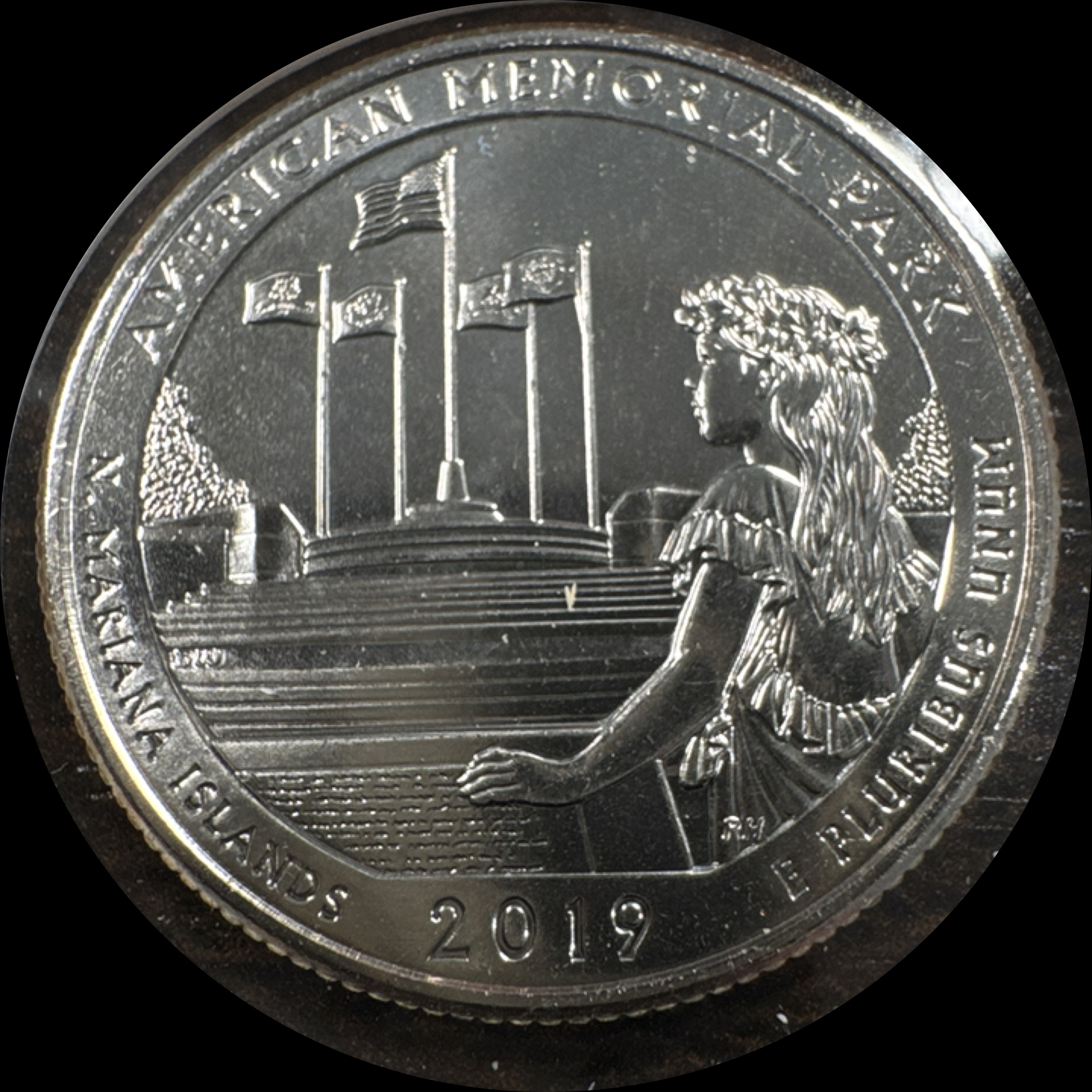 2019-P Washington Quarter Ungraded — back