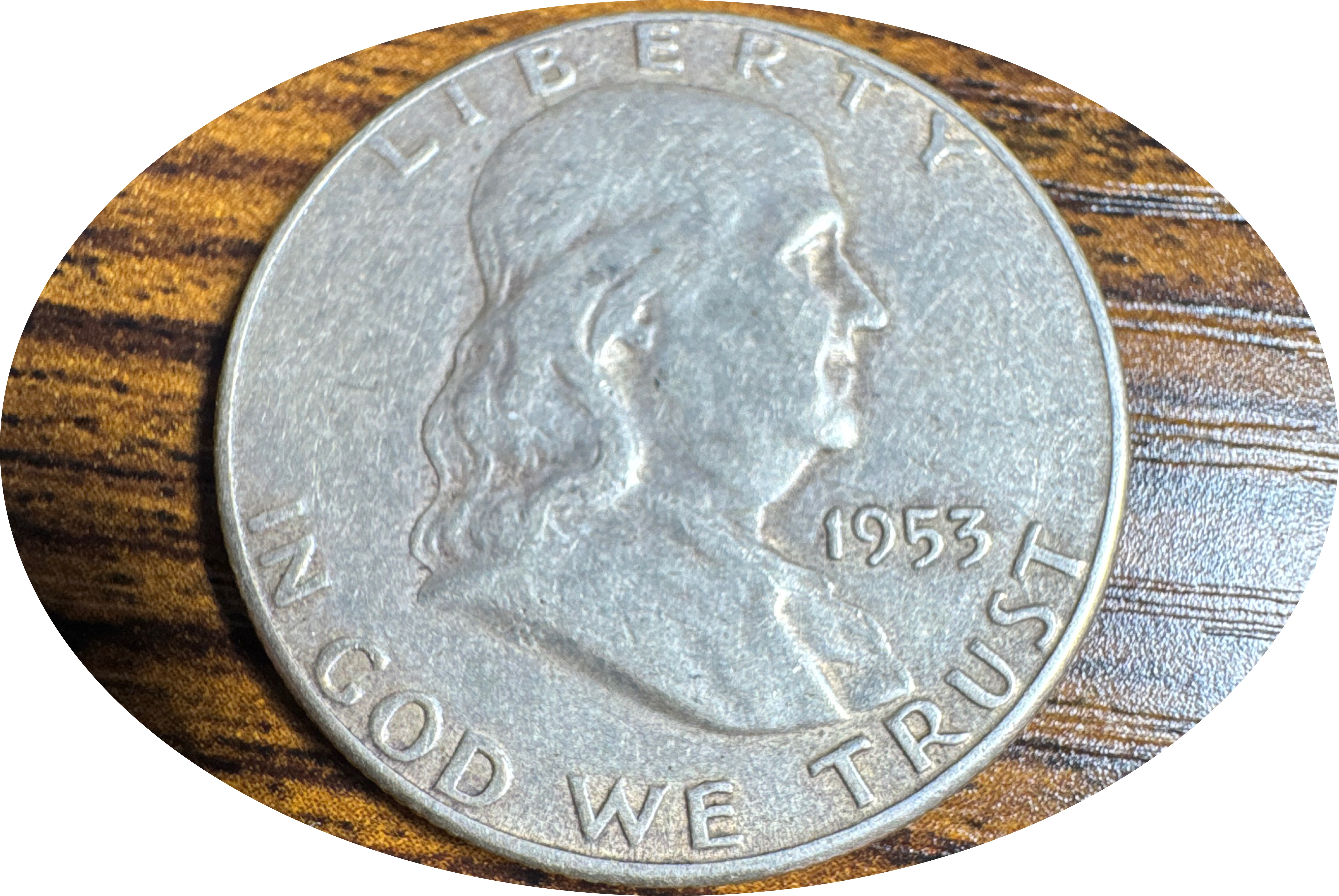 1953-S Franklin Half Dollar Ungraded