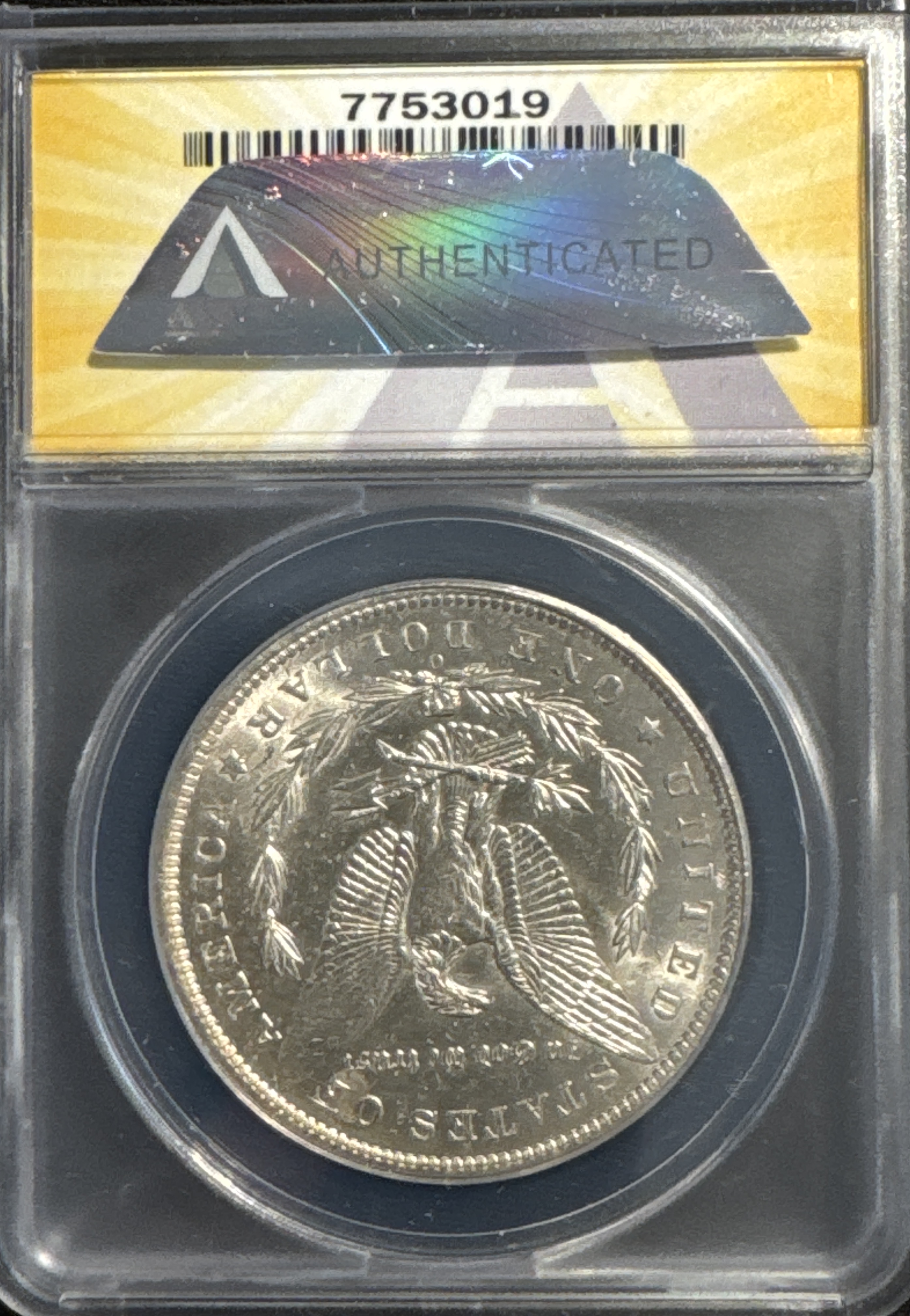 1900-O Morgan Dollar AU58 — back