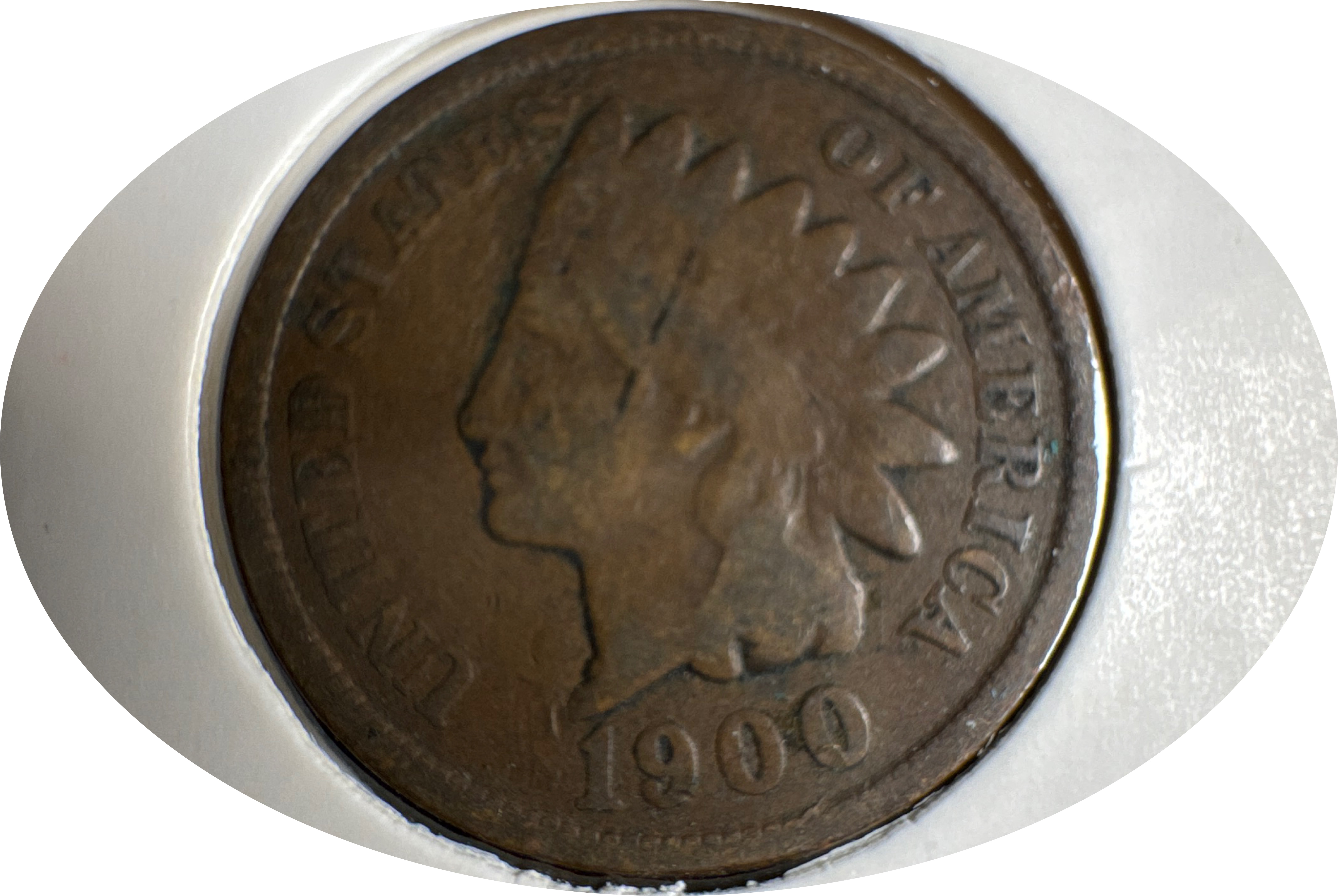 1900-P Indian Head Cent Ungraded