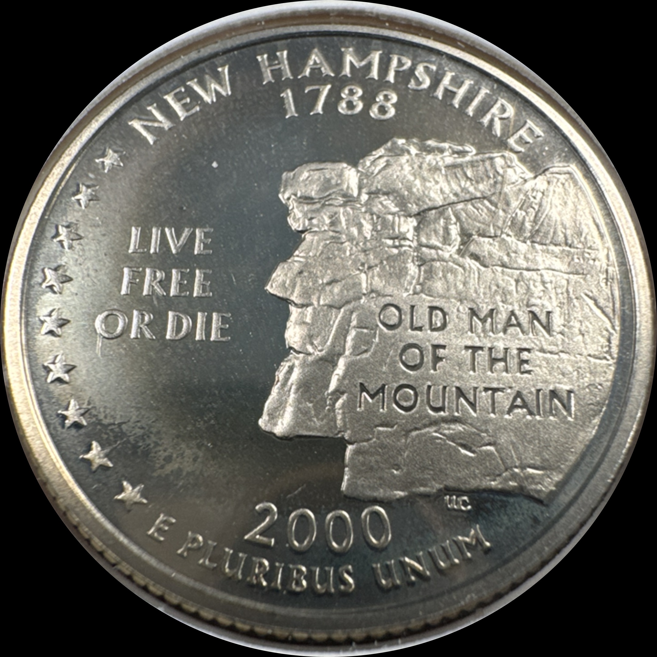 2000-S Washington Quarter Ungraded — back