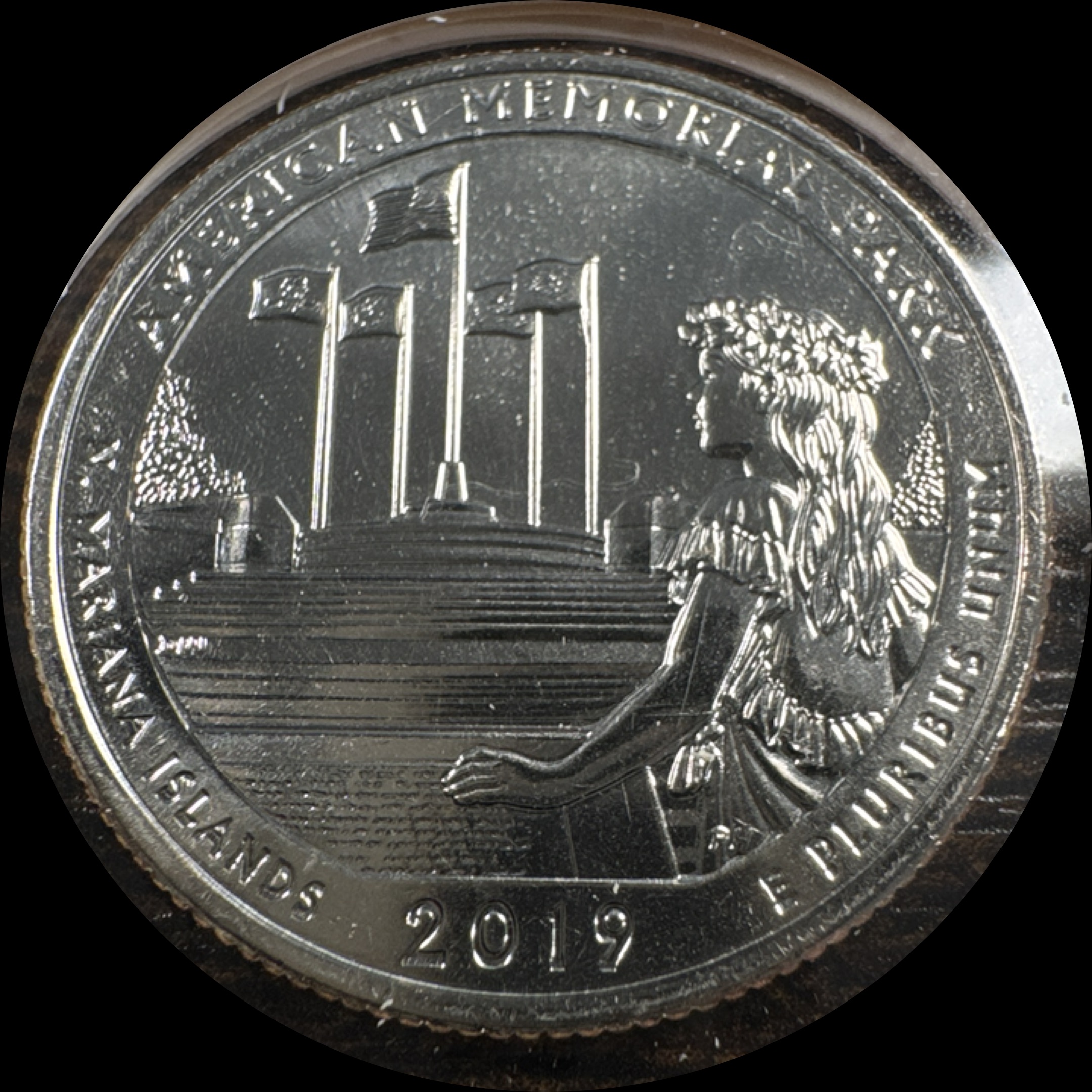 2019-D Washington Quarter Ungraded — back