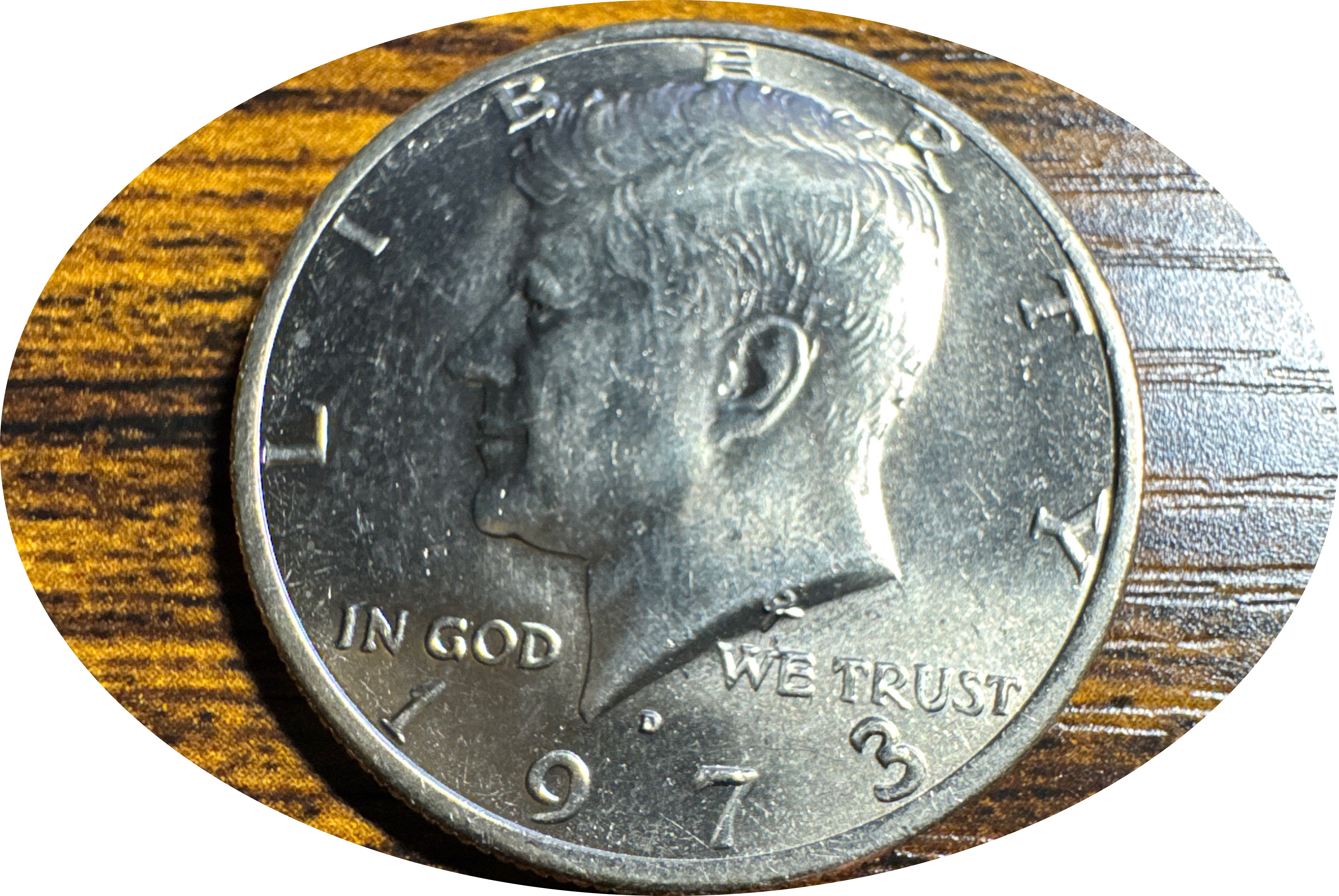 1973-P Kennedy Half Dollar Ungraded