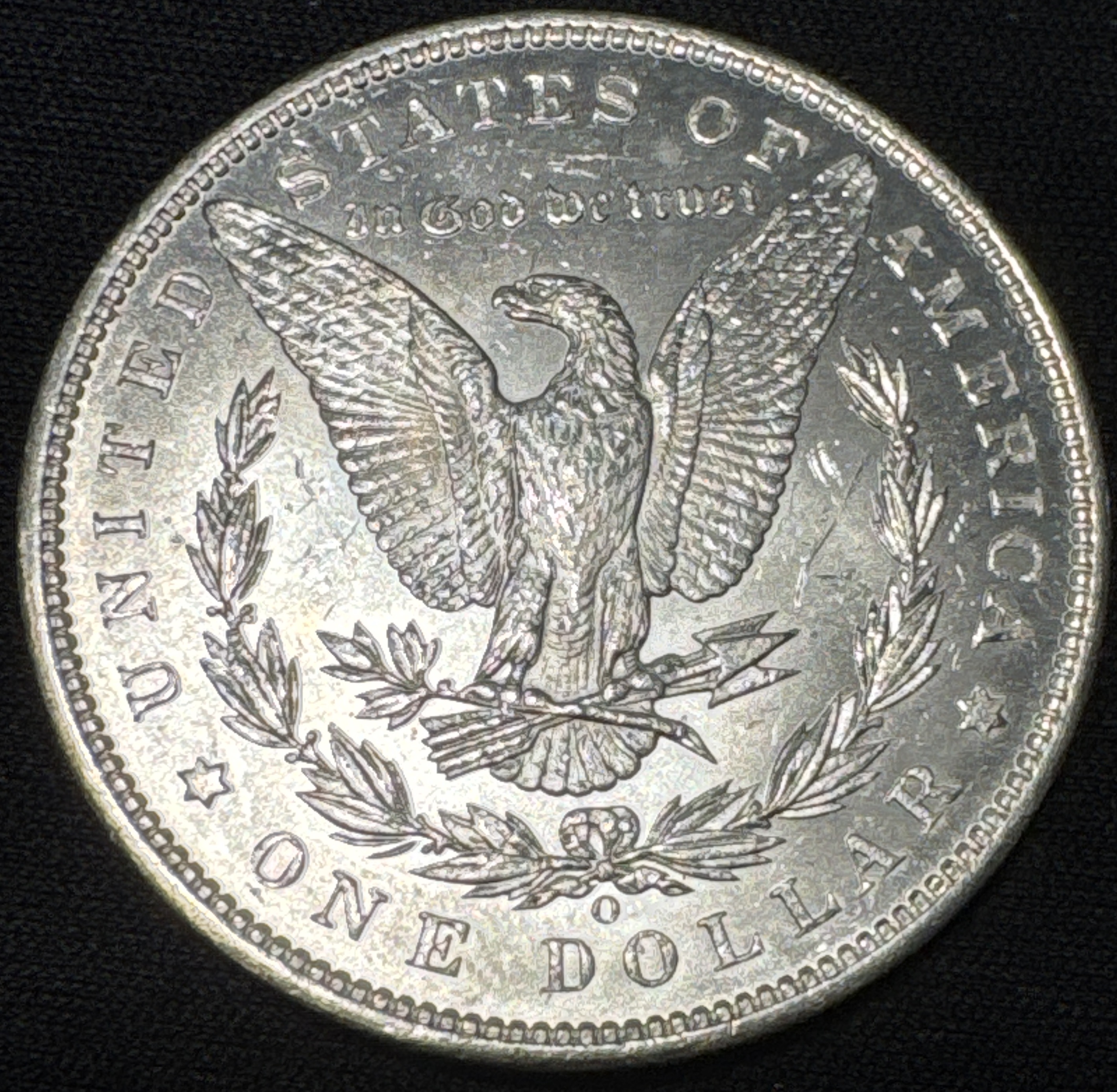 1899-O Morgan Dollar Ungraded — back
