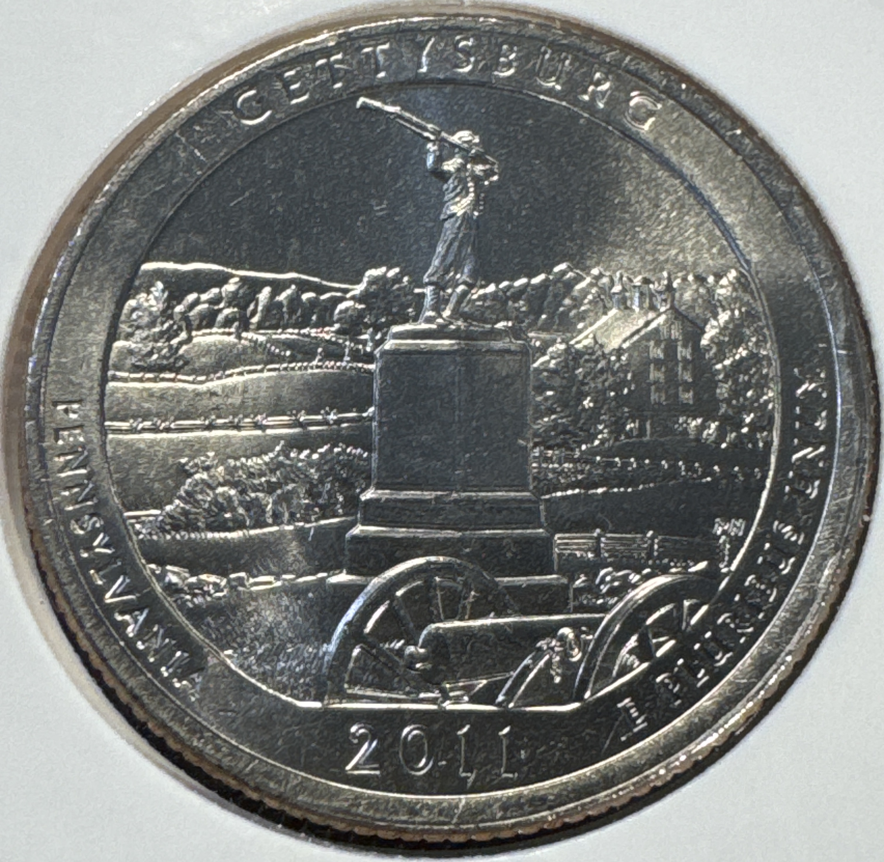 2011-P Washington Quarter Ungraded — back