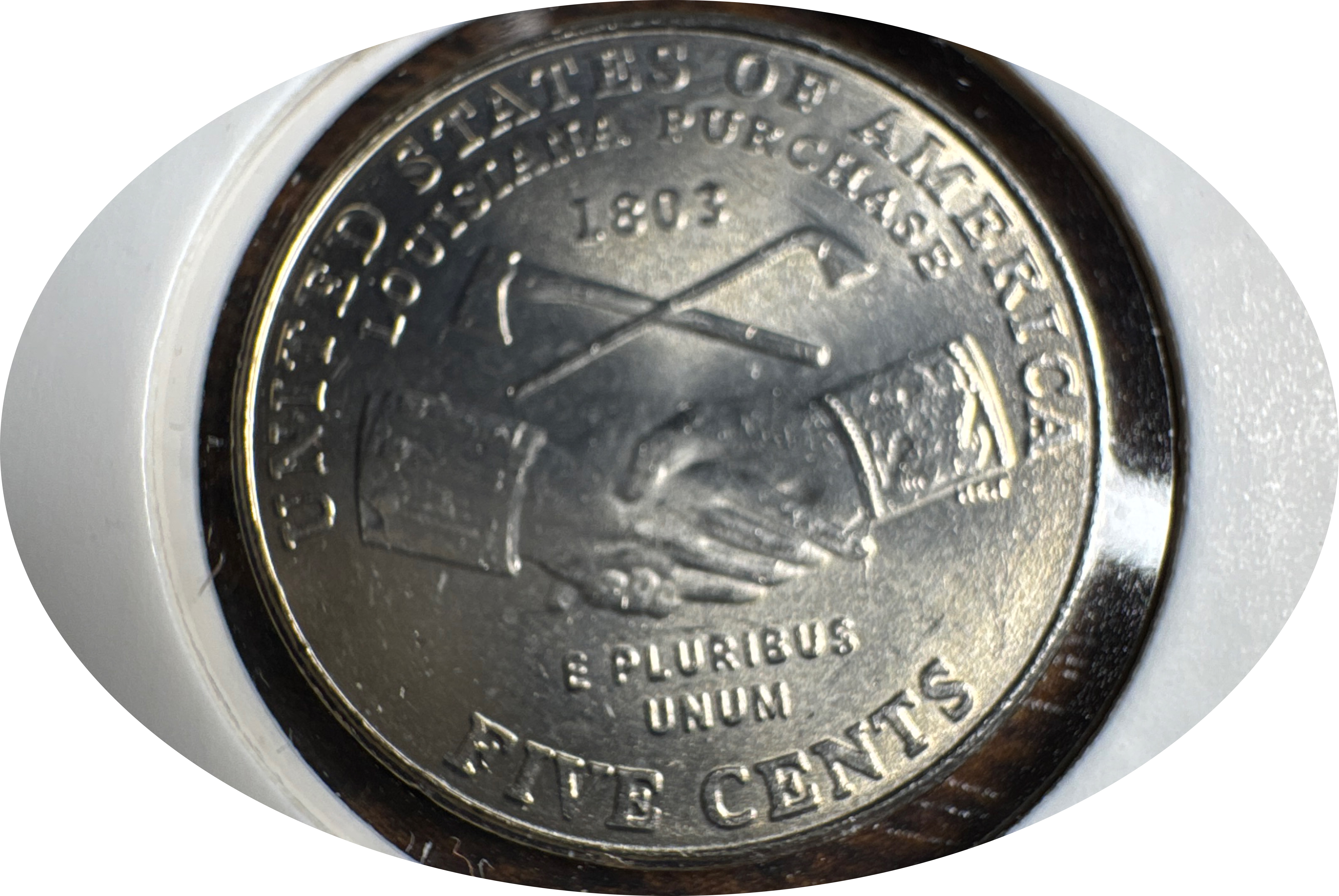 2004-P Jefferson Nickel Ungraded — back