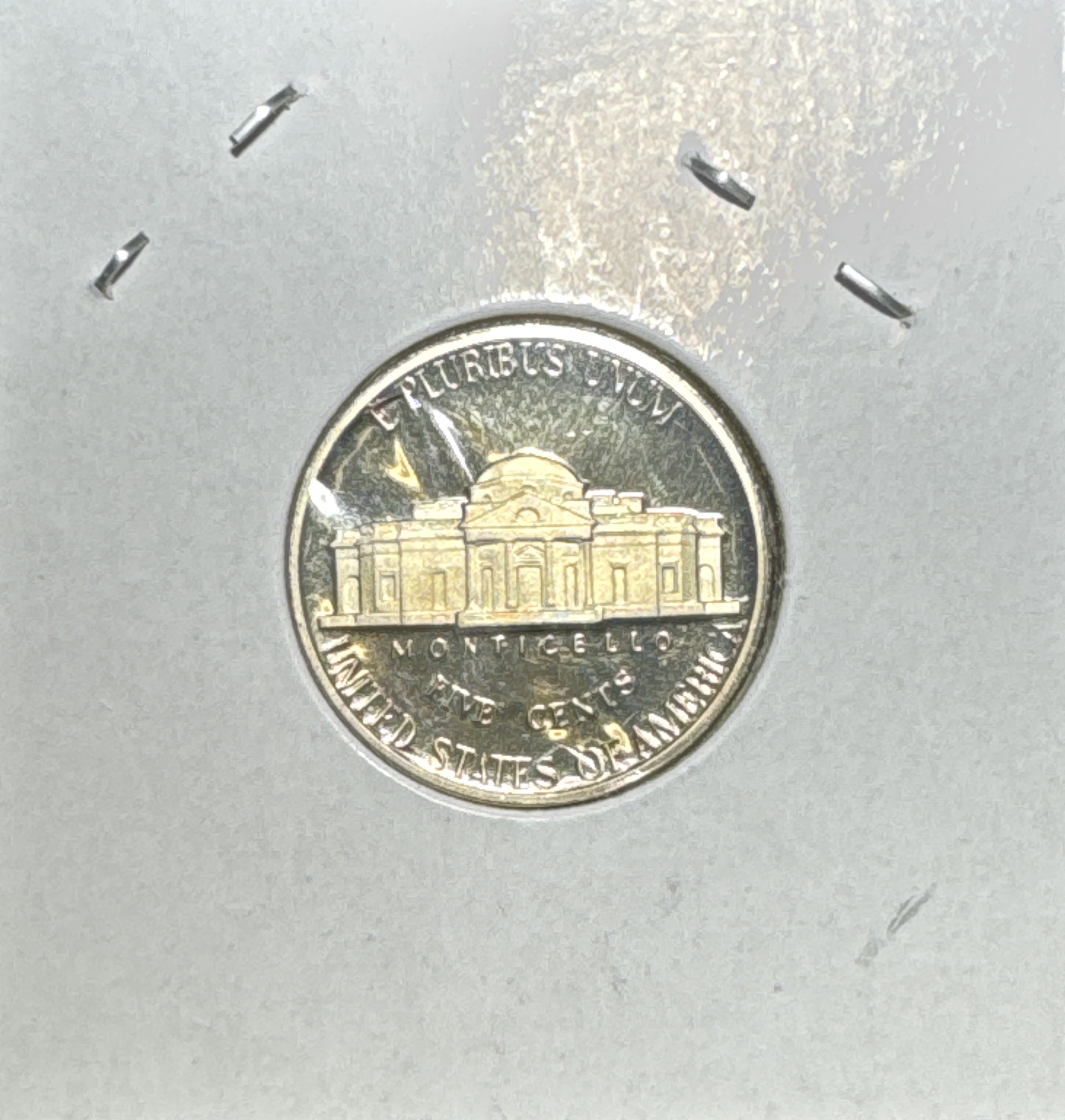 1979-S Jefferson Nickel Ungraded — back