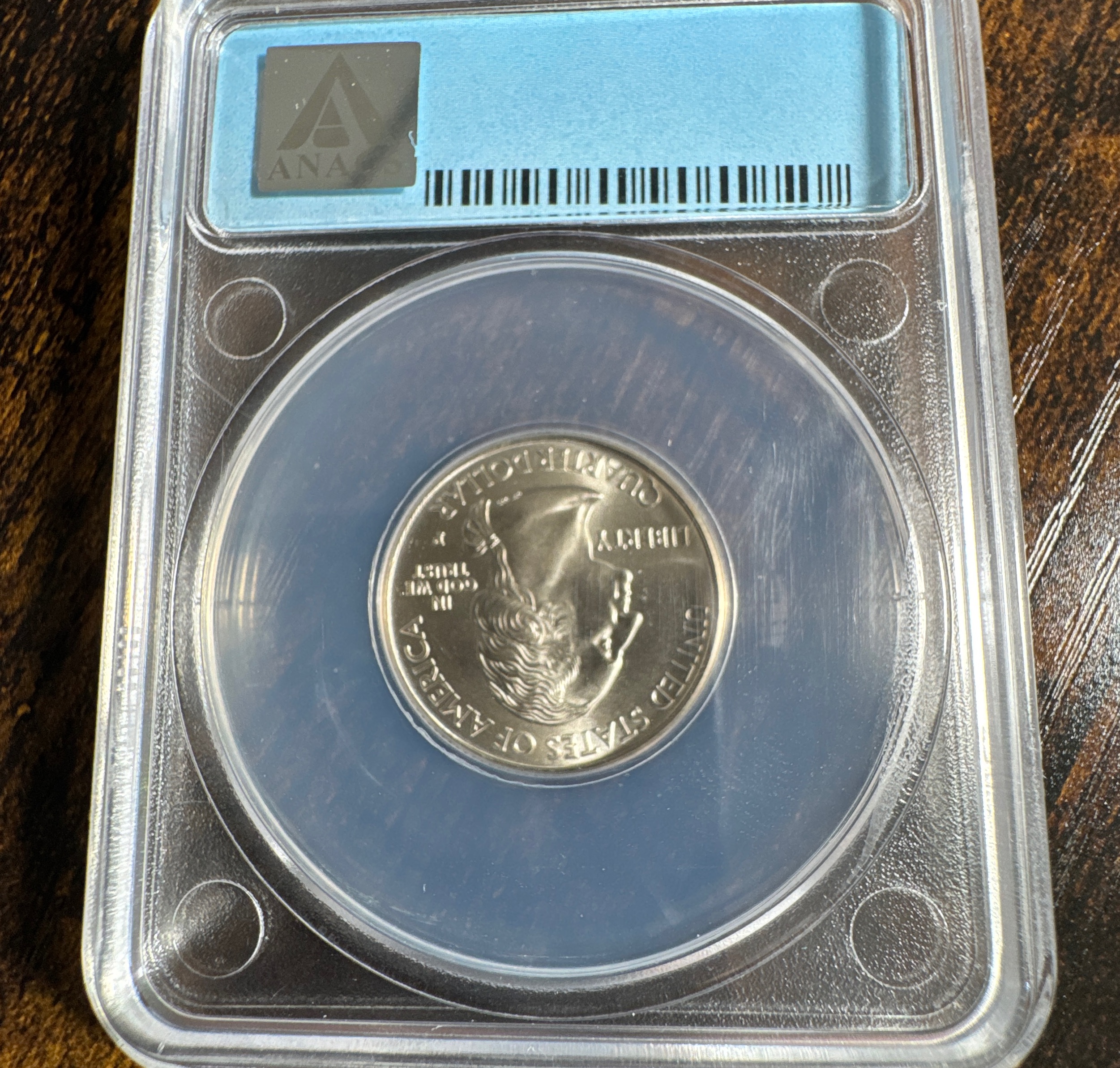 2009-P Washington Quarter SP69 — back