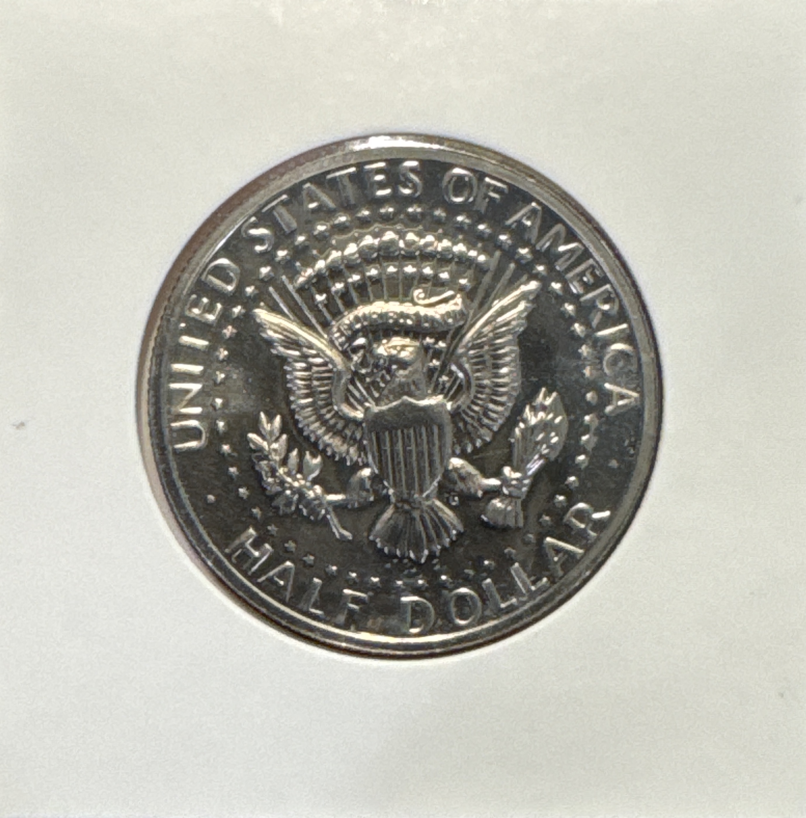 1972-S Kennedy Half Dollar Ungraded — back