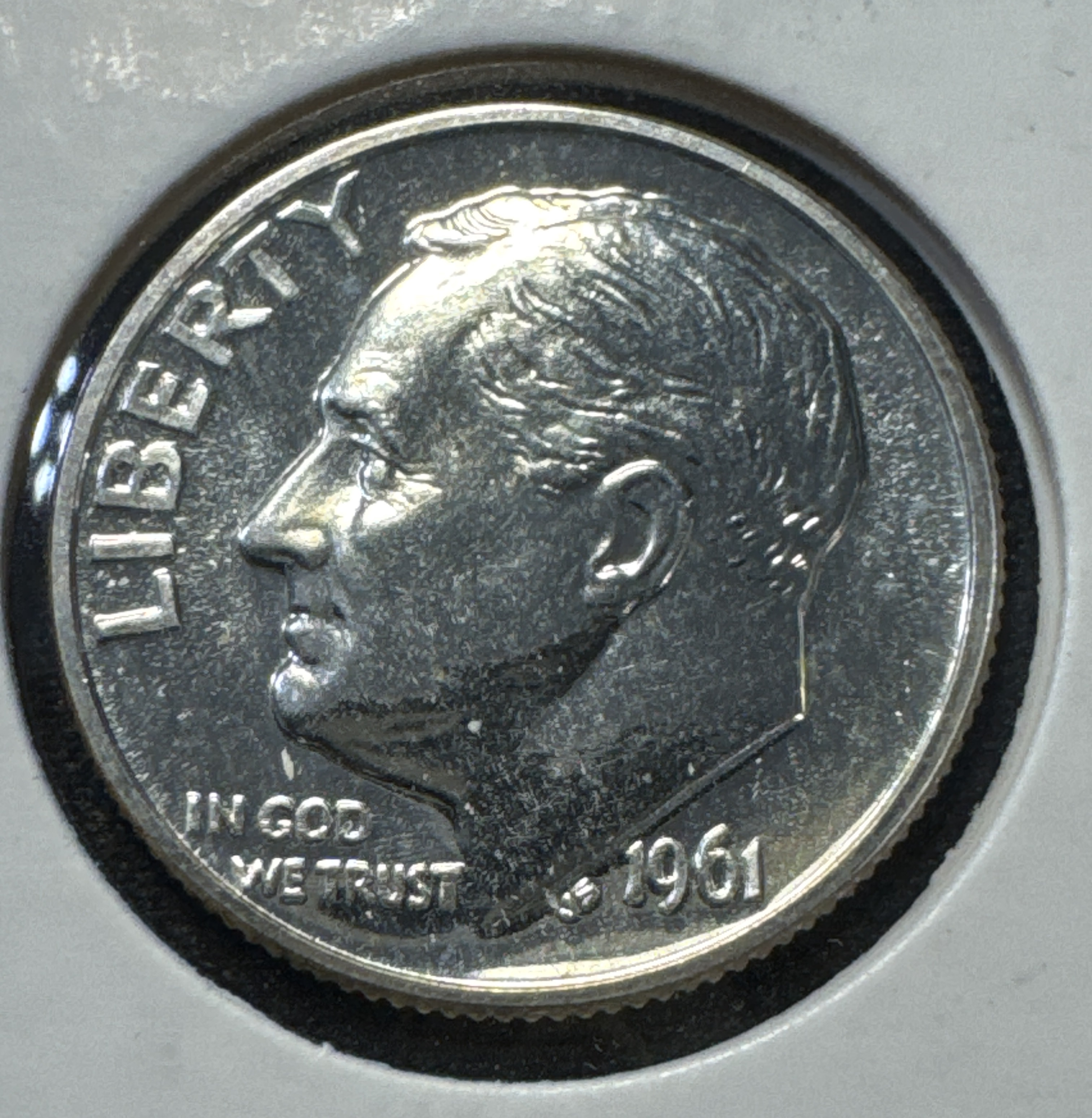 1961-P Roosevelt Dime Ungraded