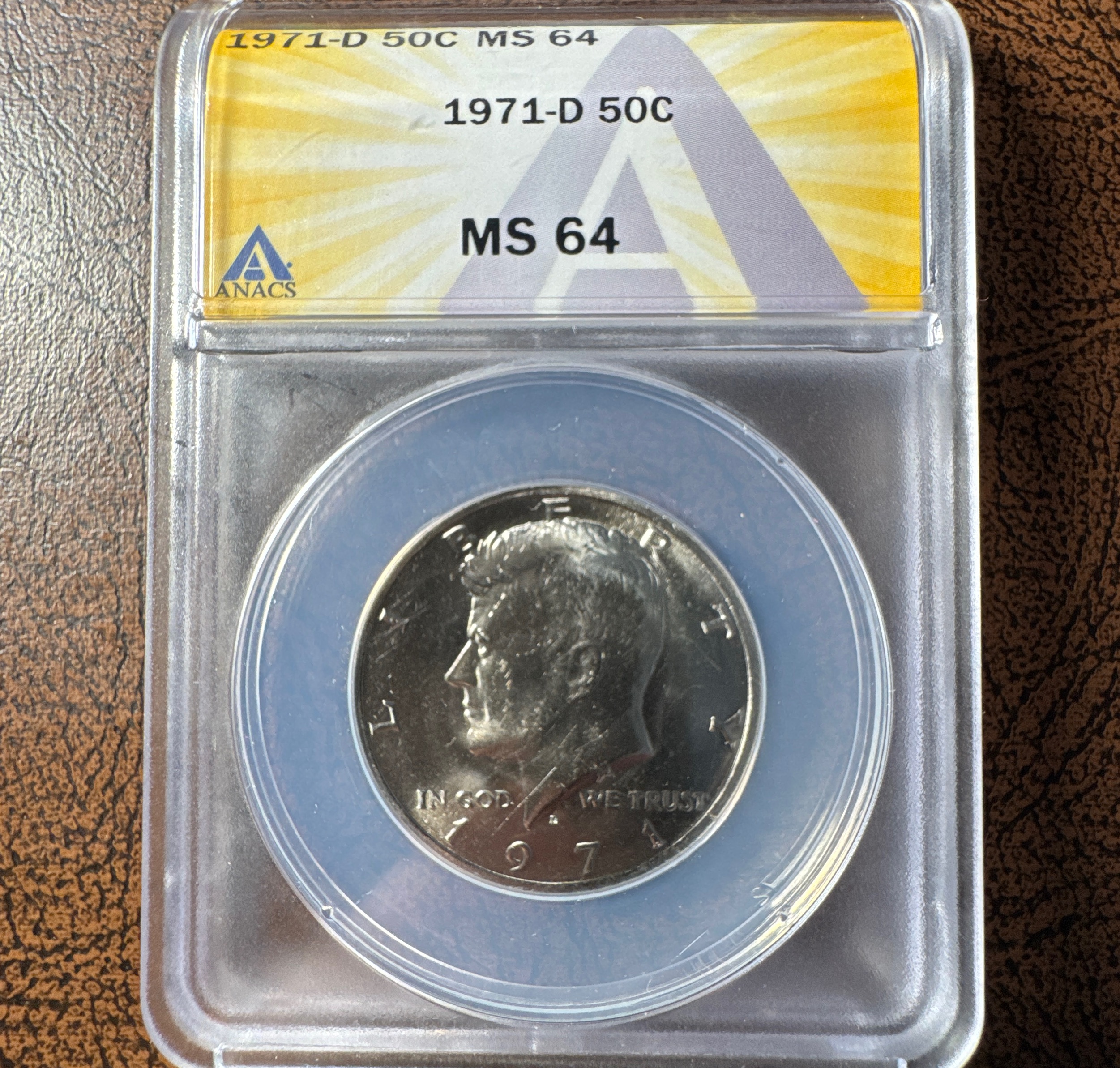 1971-D Kennedy Half Dollar MS64