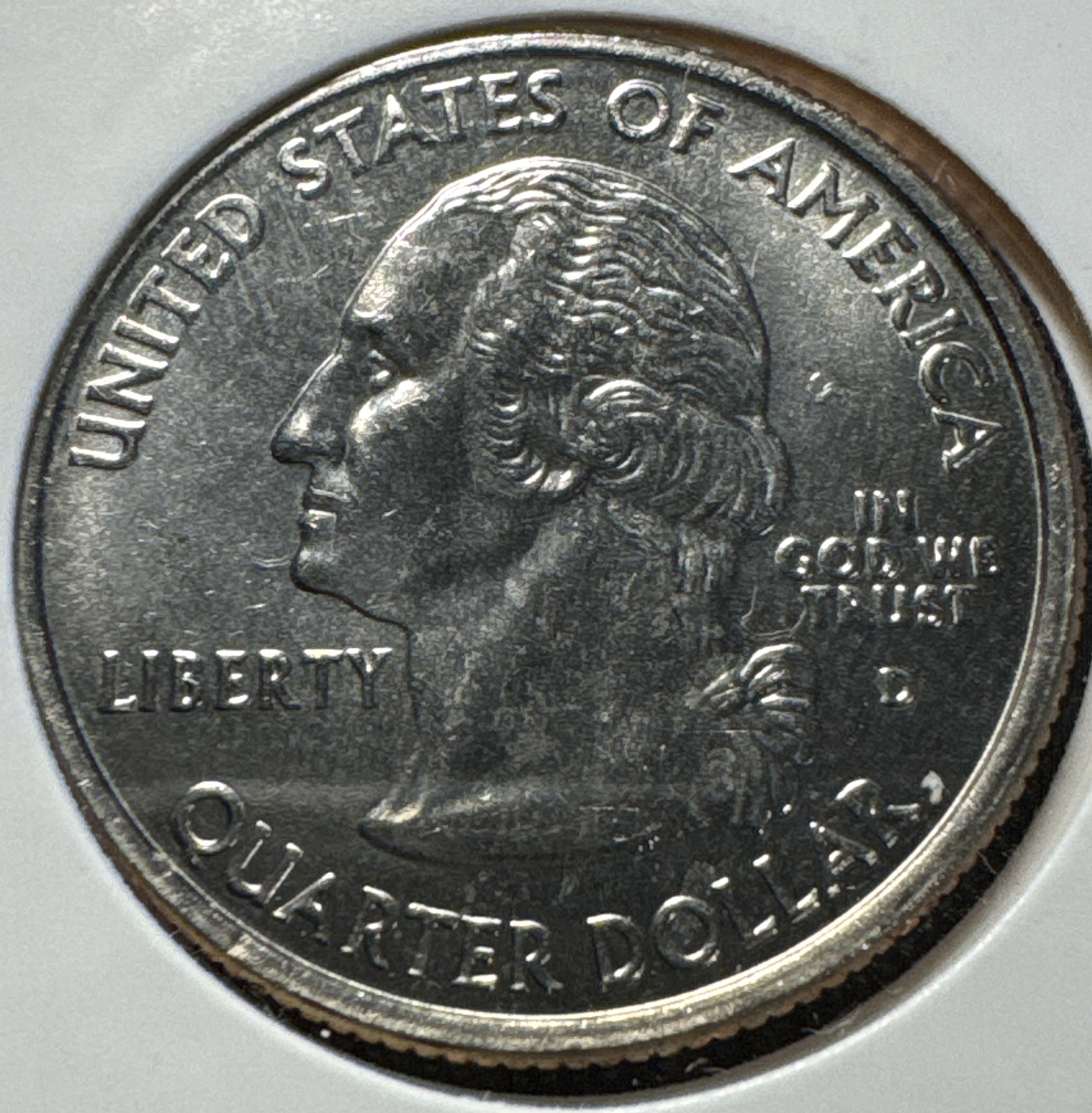 2007-D Washington Quarter Ungraded — back