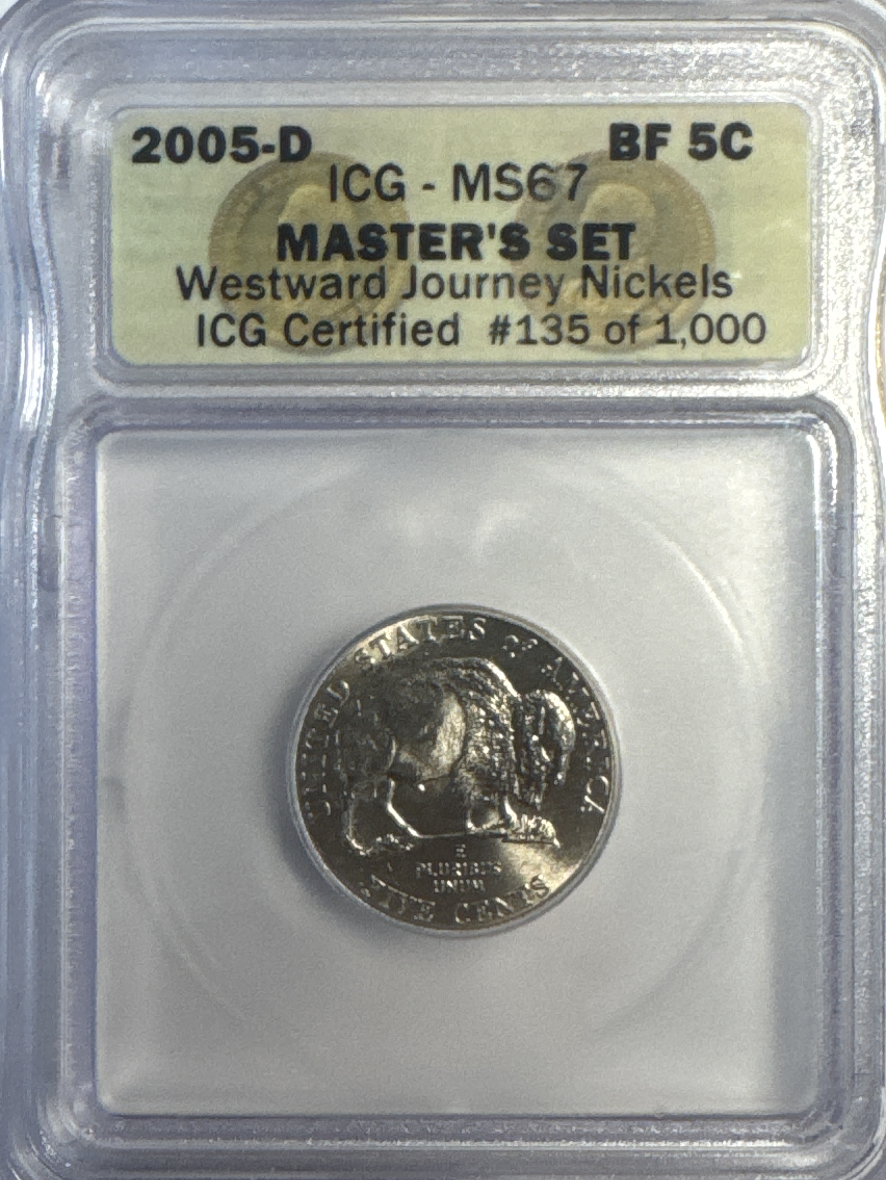 2005-D Buffalo Nickel MS67