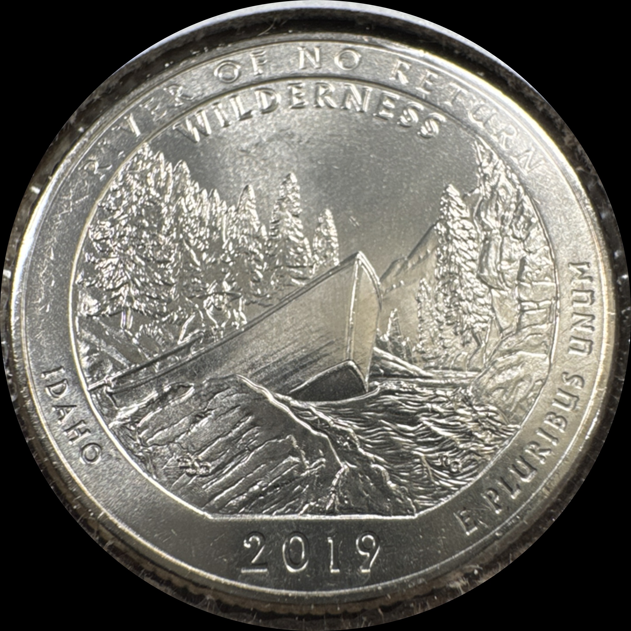 2019-P Washington Quarter Ungraded — back