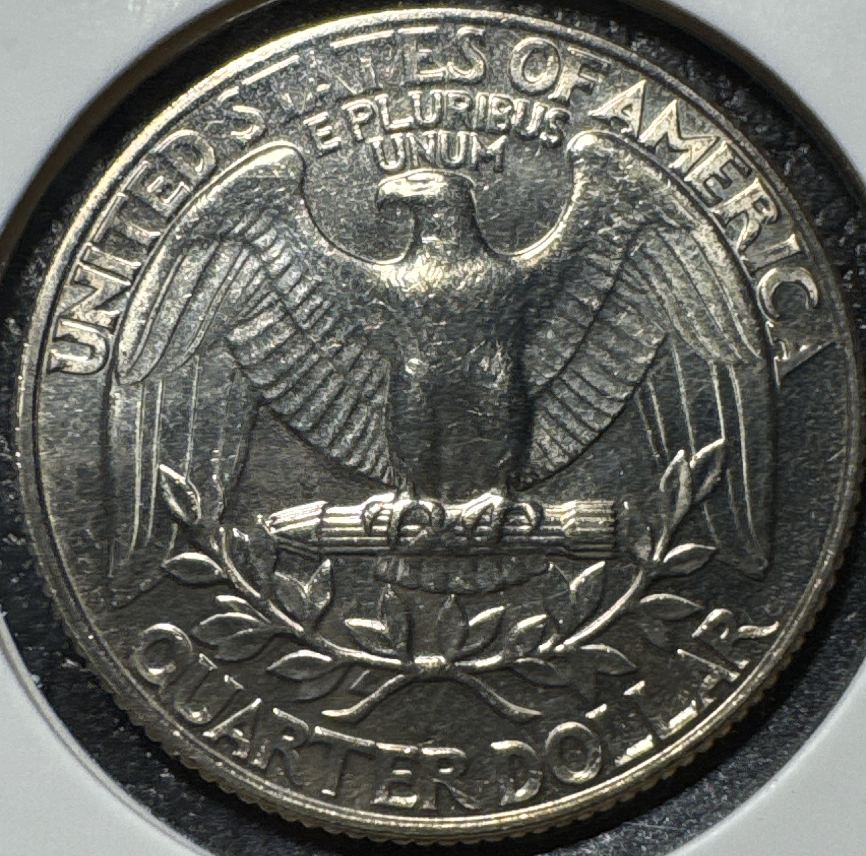 1989-P Washington Quarter Ungraded — back