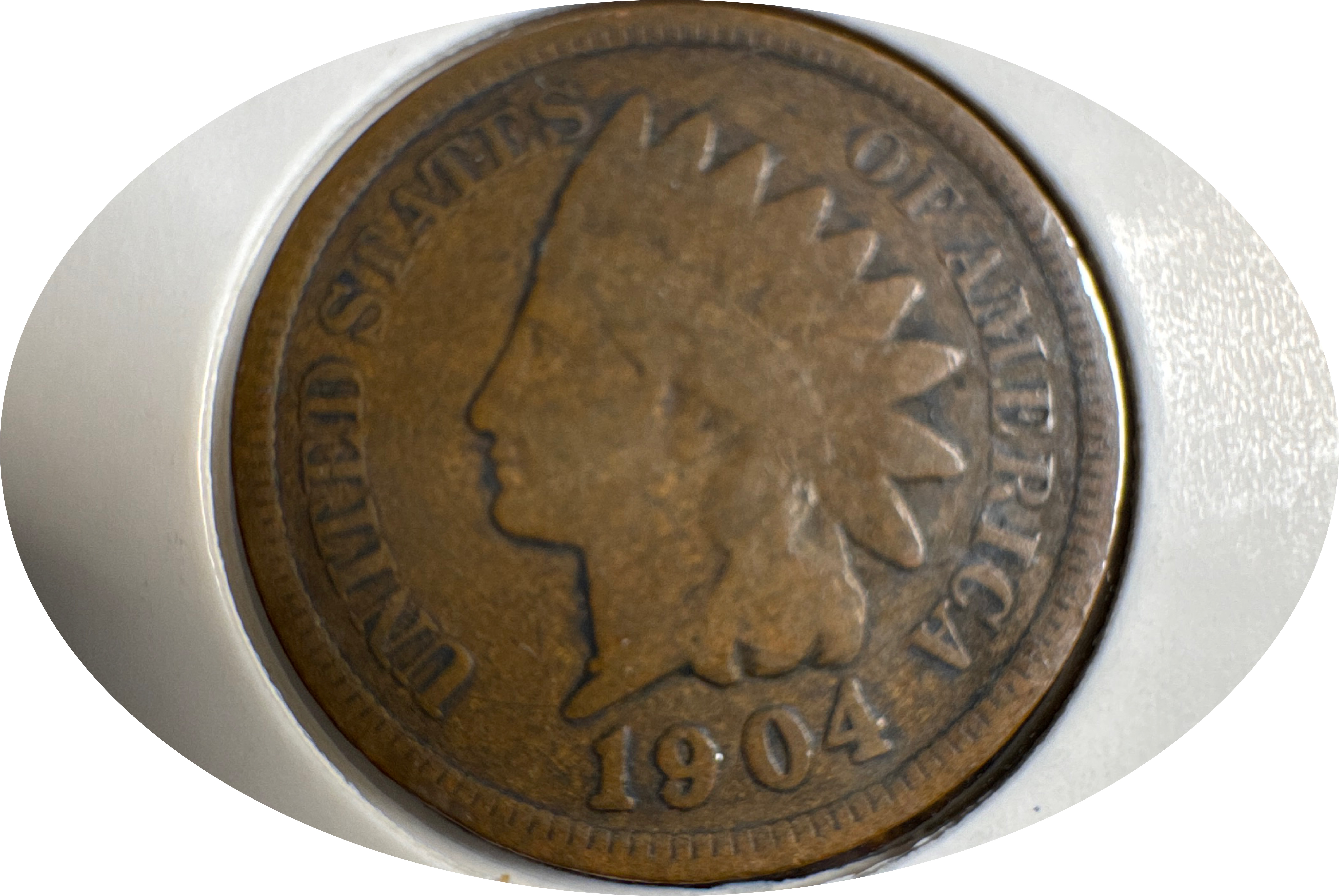 1904-P Indian Head Cent Ungraded