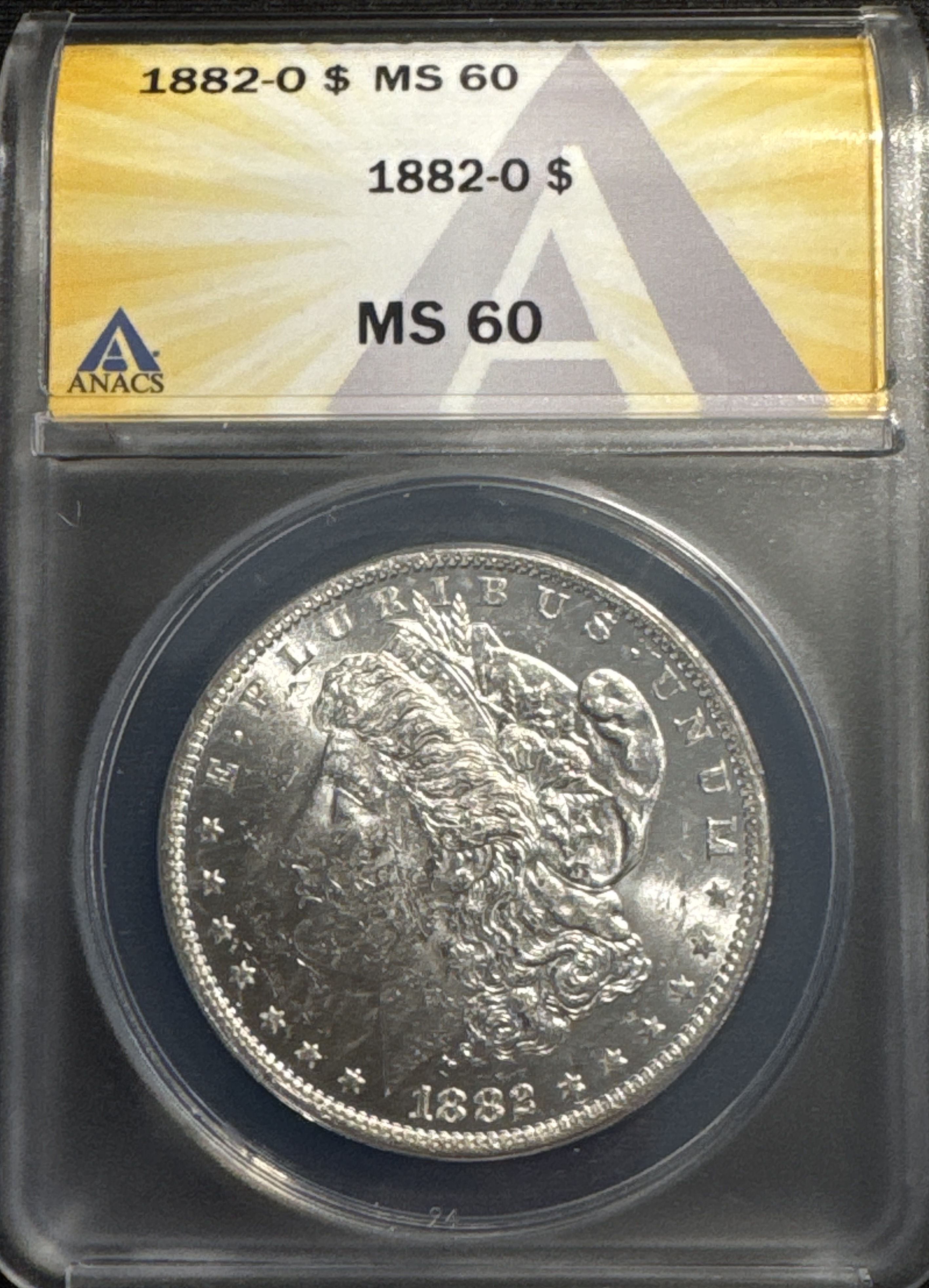 1882-O Morgan Dollar MS60