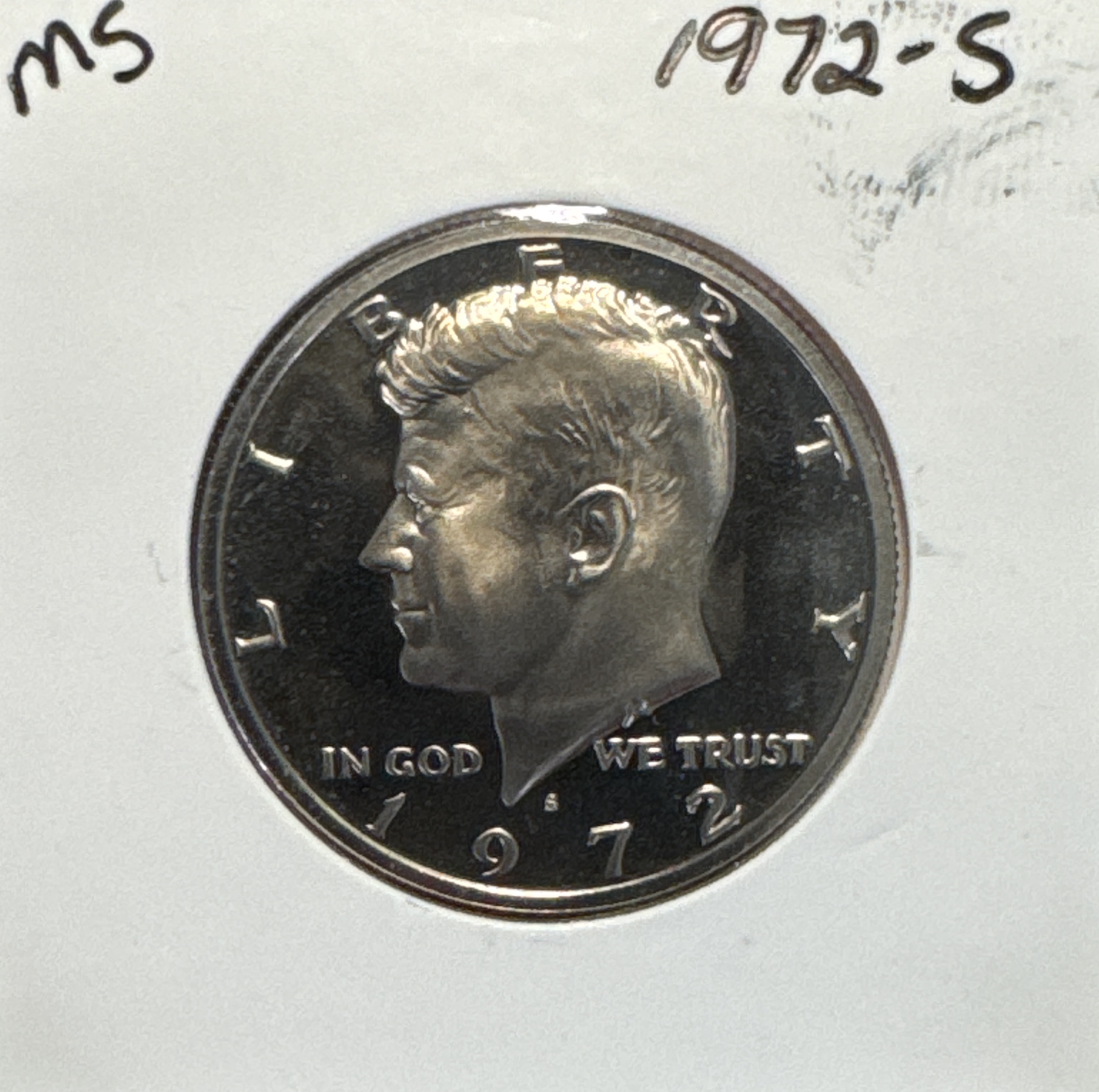 1972-S Kennedy Half Dollar Ungraded