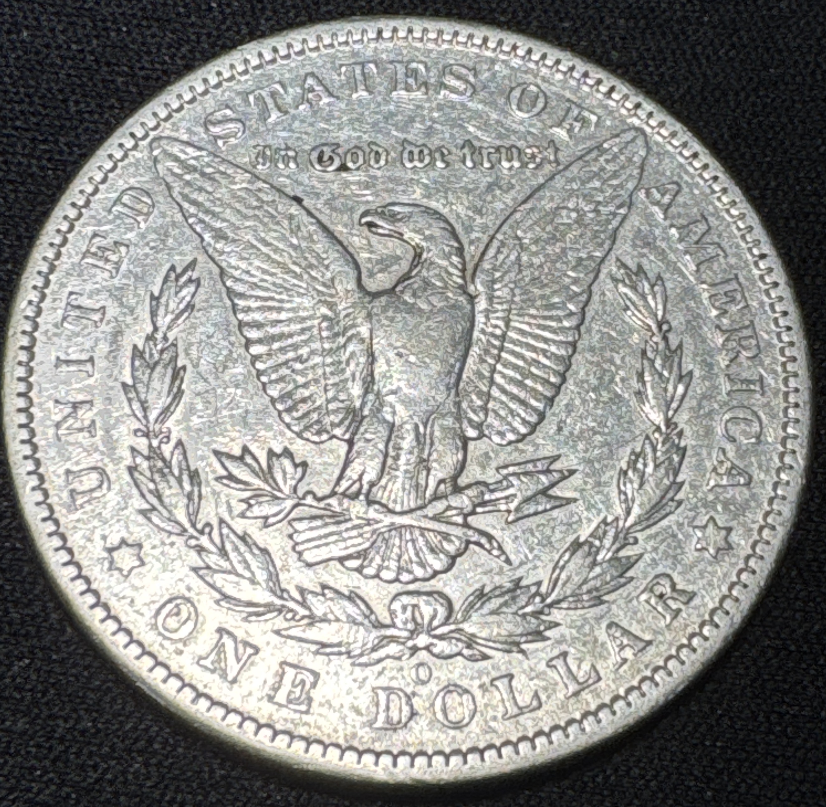 1894-O Morgan Dollar Ungraded — back