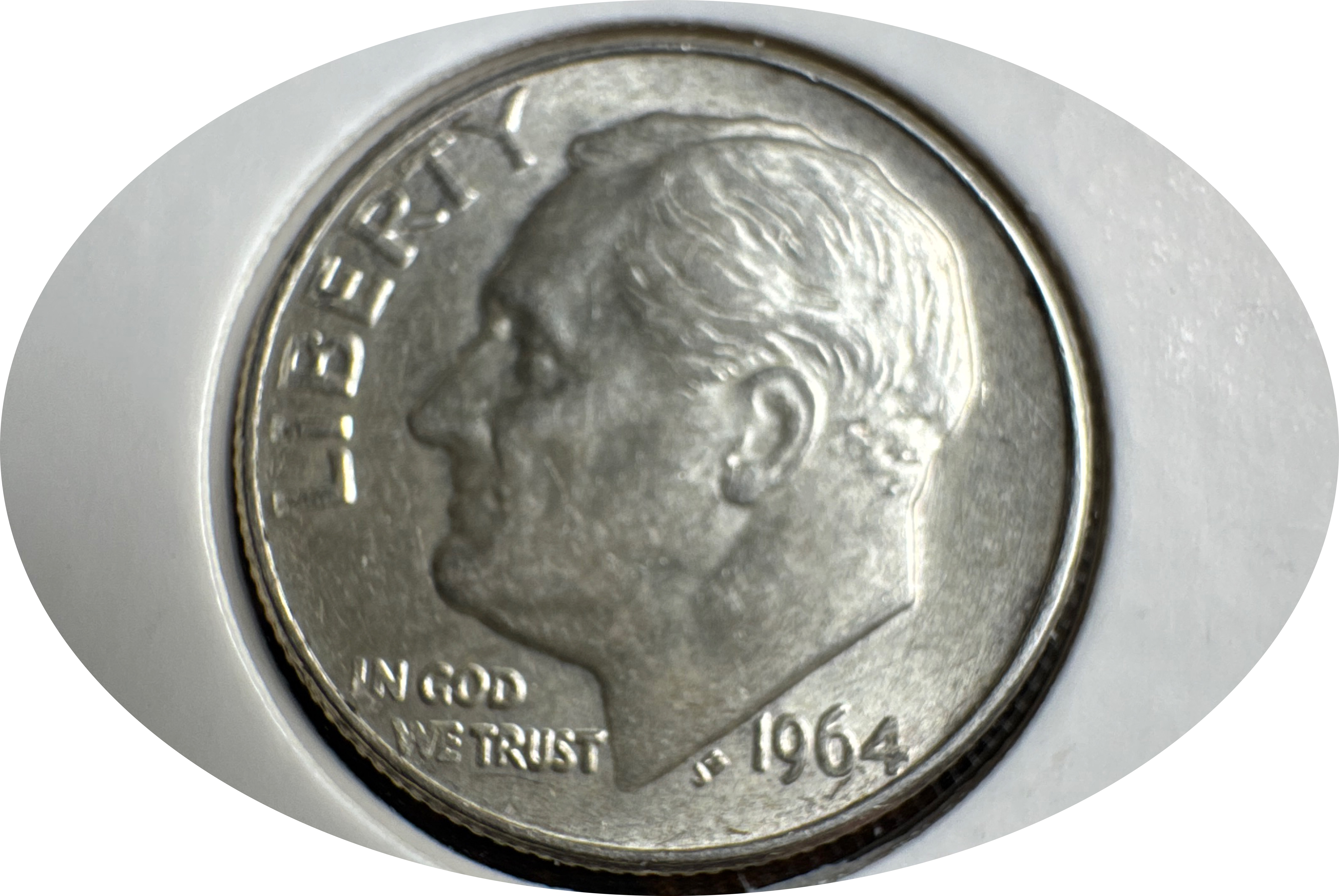 1964-P Roosevelt Dime Ungraded