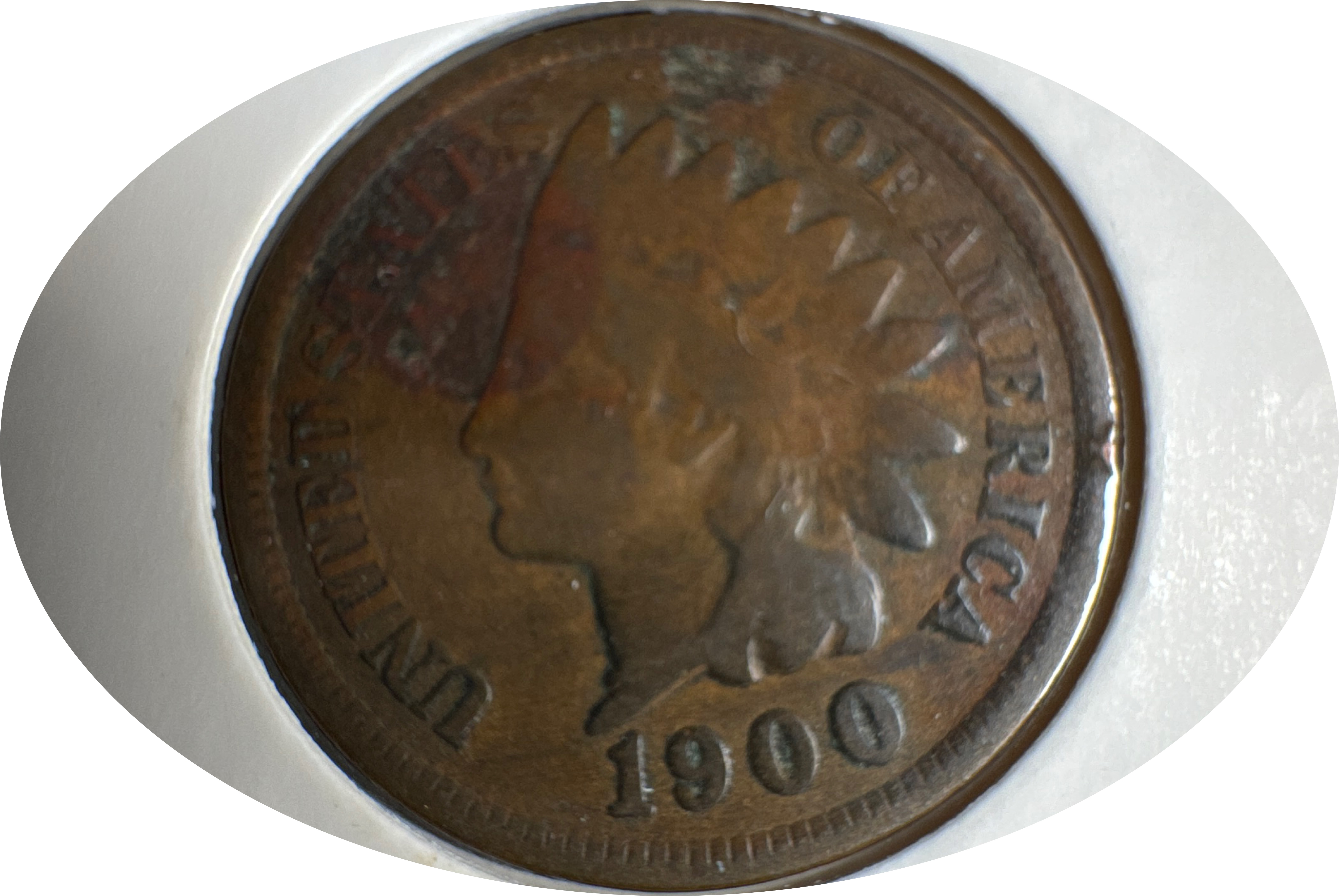 1900-P Indian Head Cent Ungraded