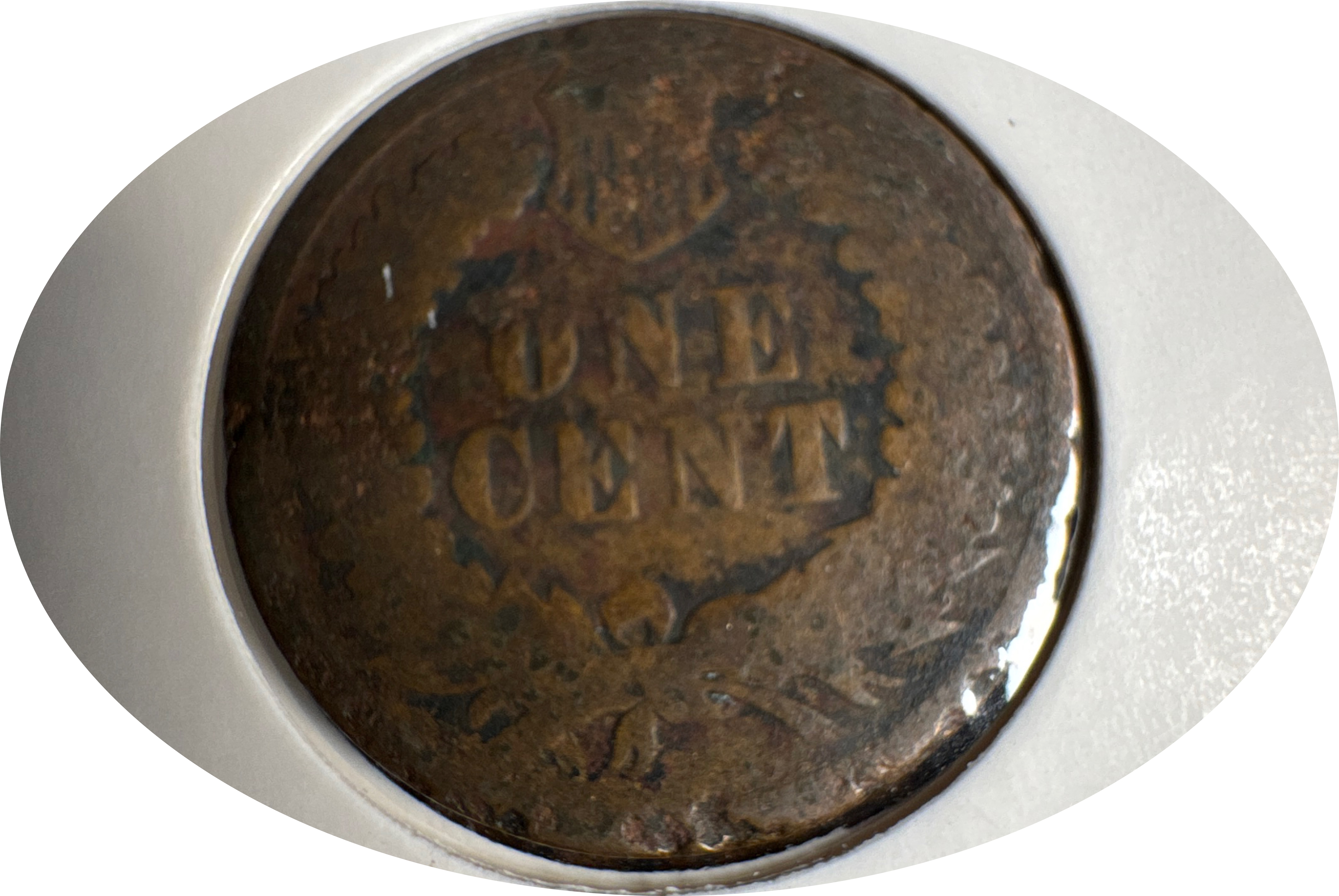 1888-P Indian Head Cent Ungraded — back