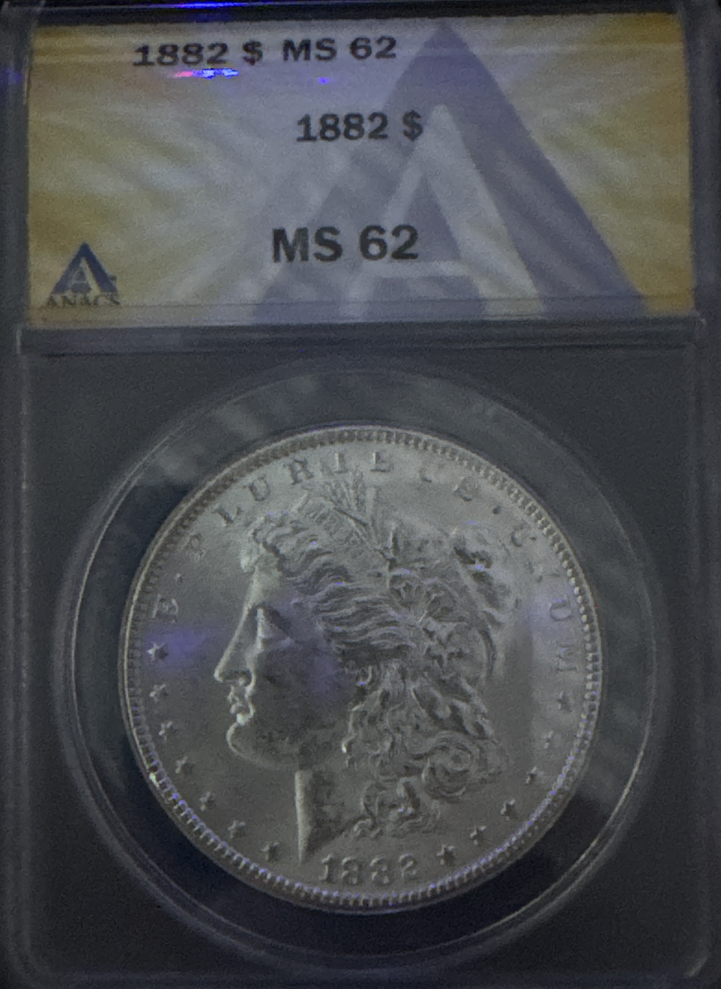 1882-P Morgan Dollar MS62
