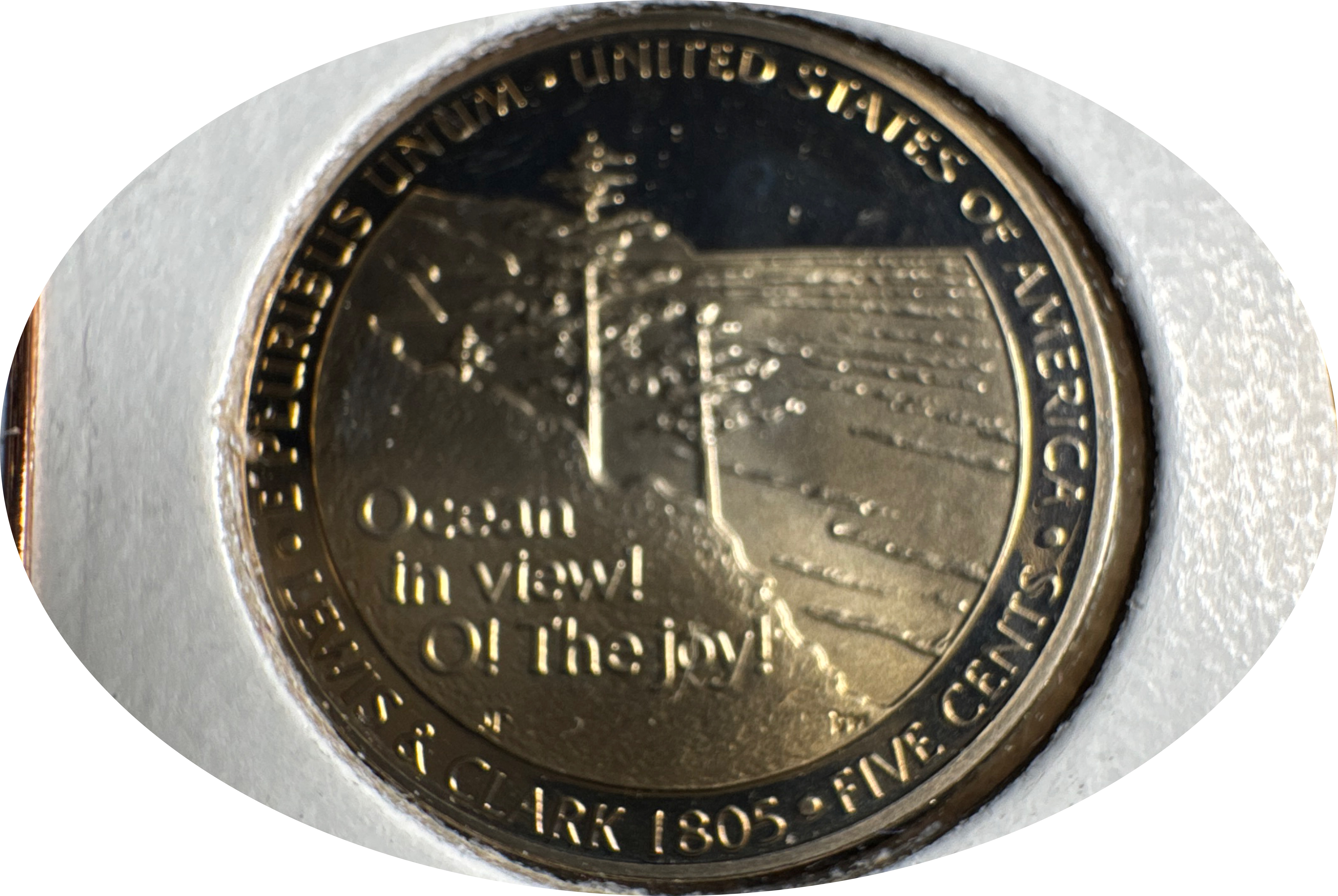 2005-S Jefferson Nickel Ungraded — back