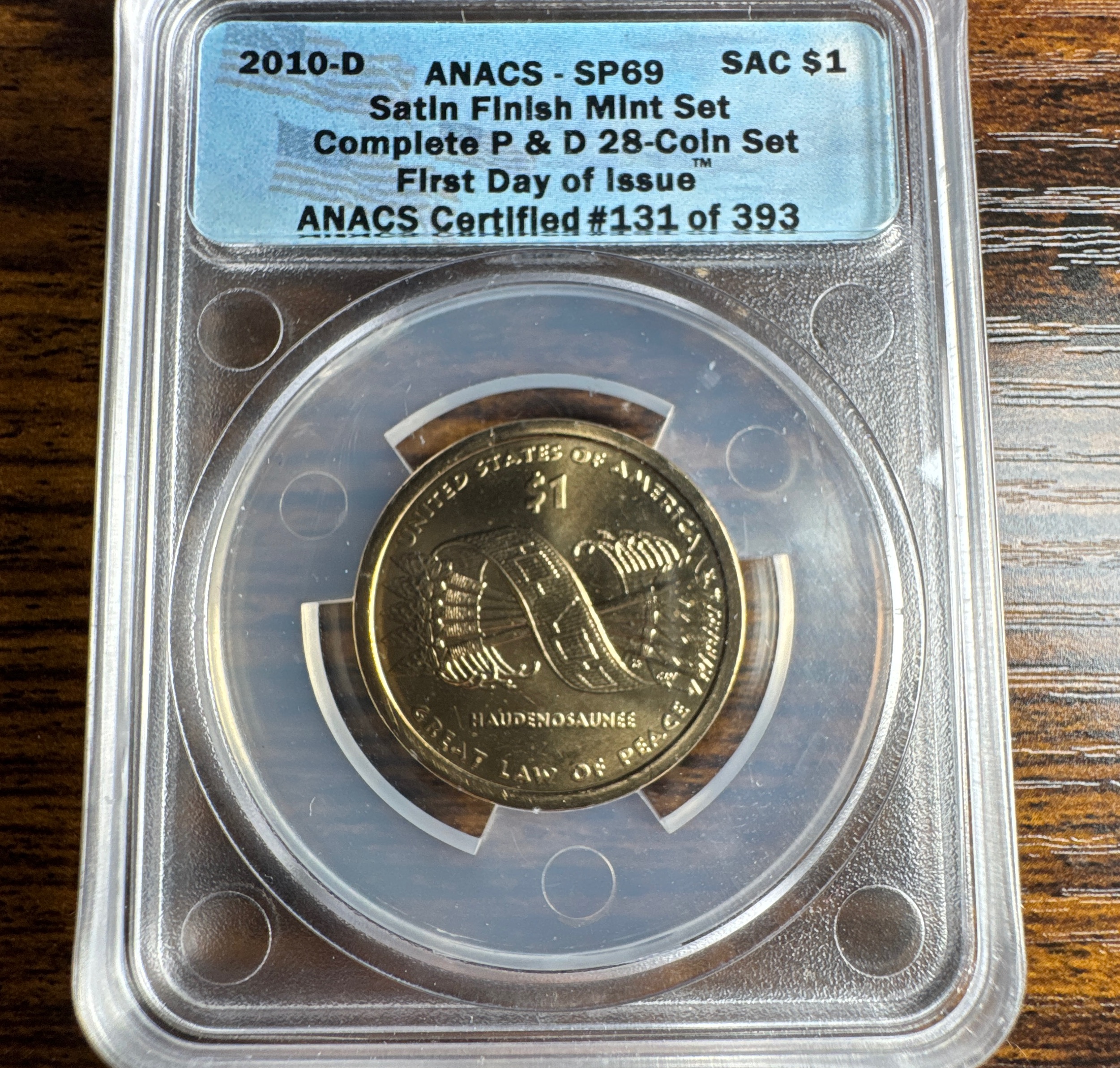 2010-D Sacagawea Dollar SP69