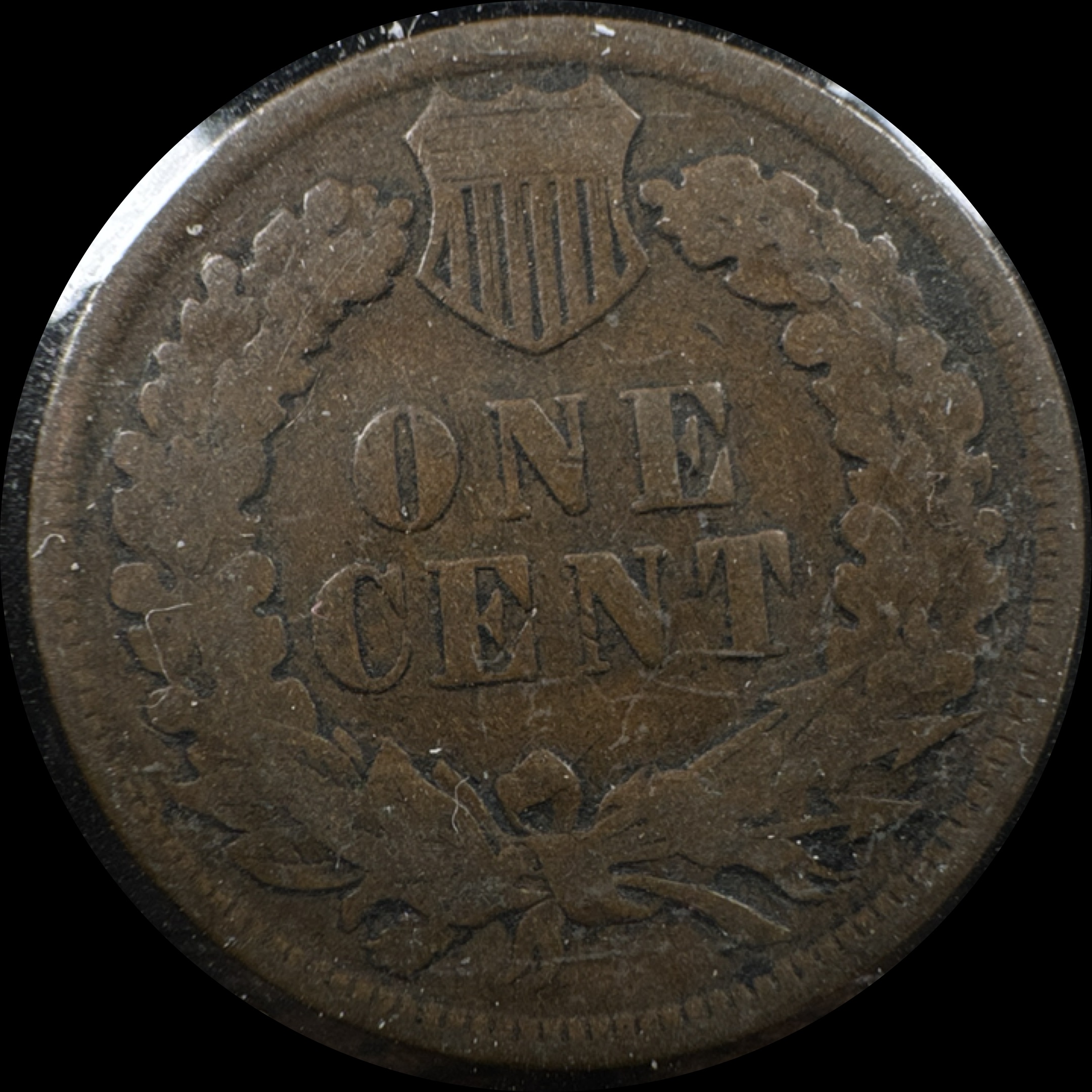1906-P Indian Head Cent Ungraded — back