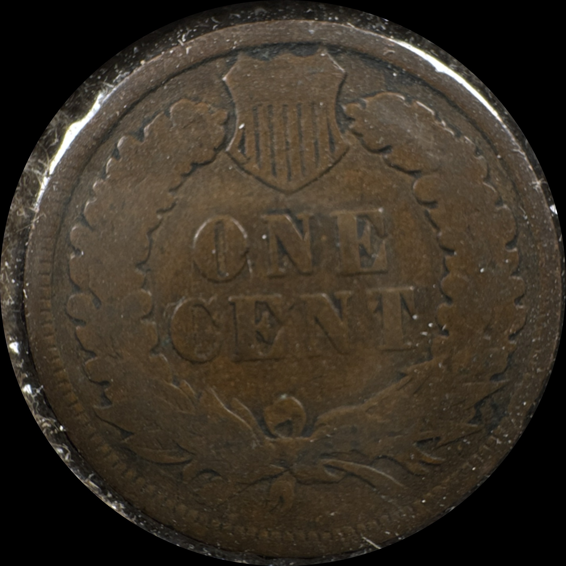 1899-P Indian Head Cent Ungraded — back
