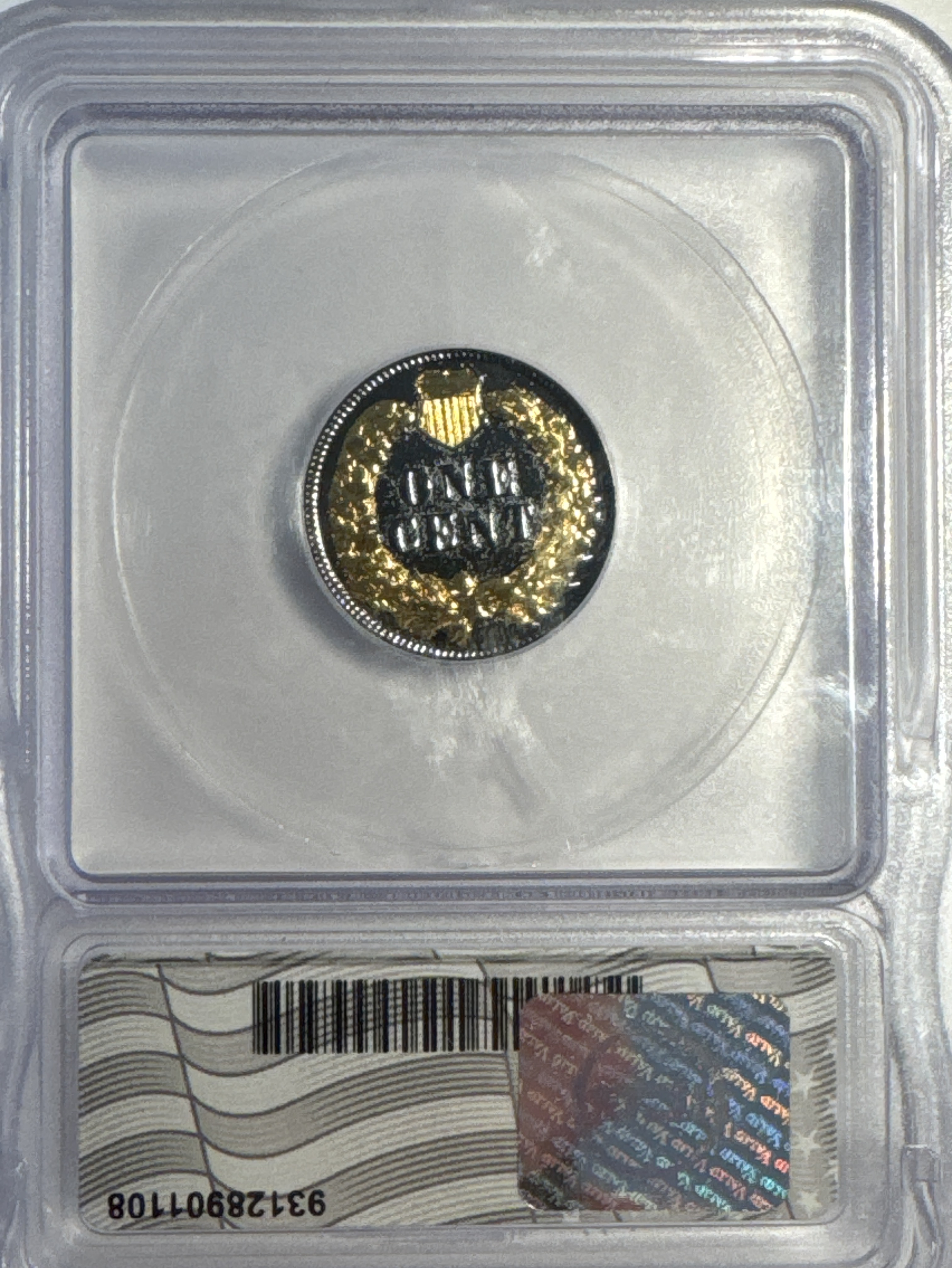 1904-P Indian Head Cent Genuine — back