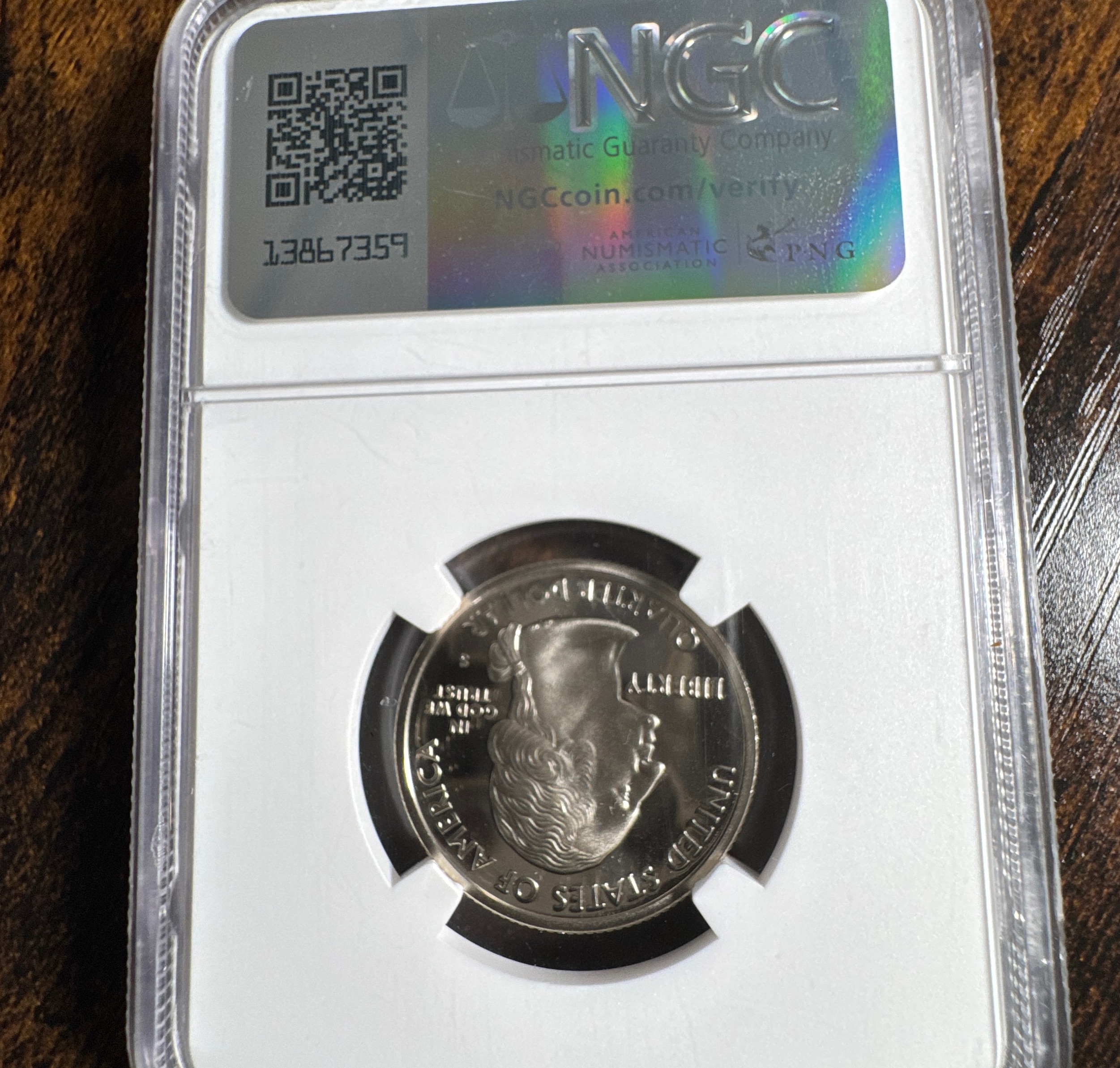 2004-S Washington Quarter PF69 — back