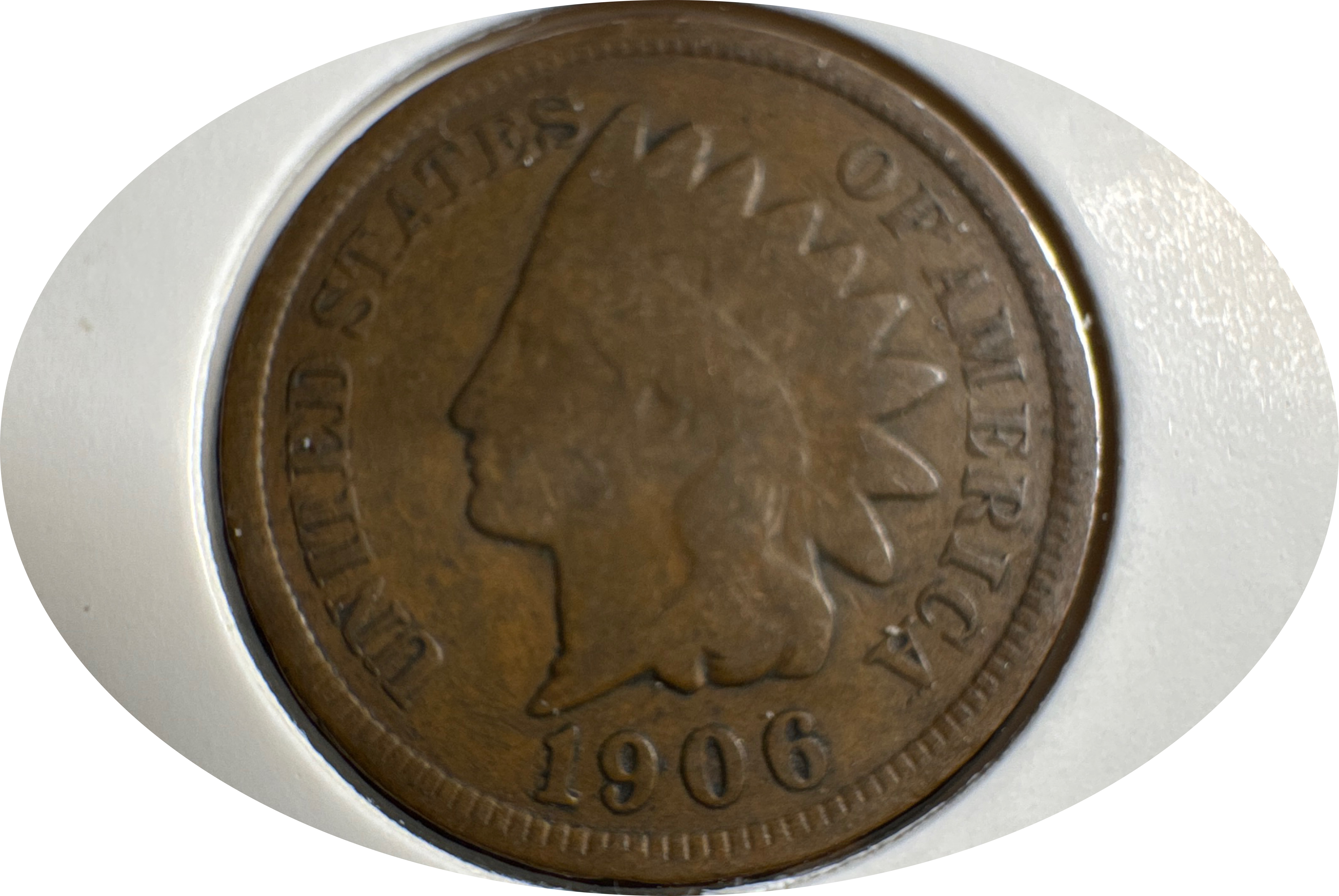 1906-P Indian Head Cent Ungraded