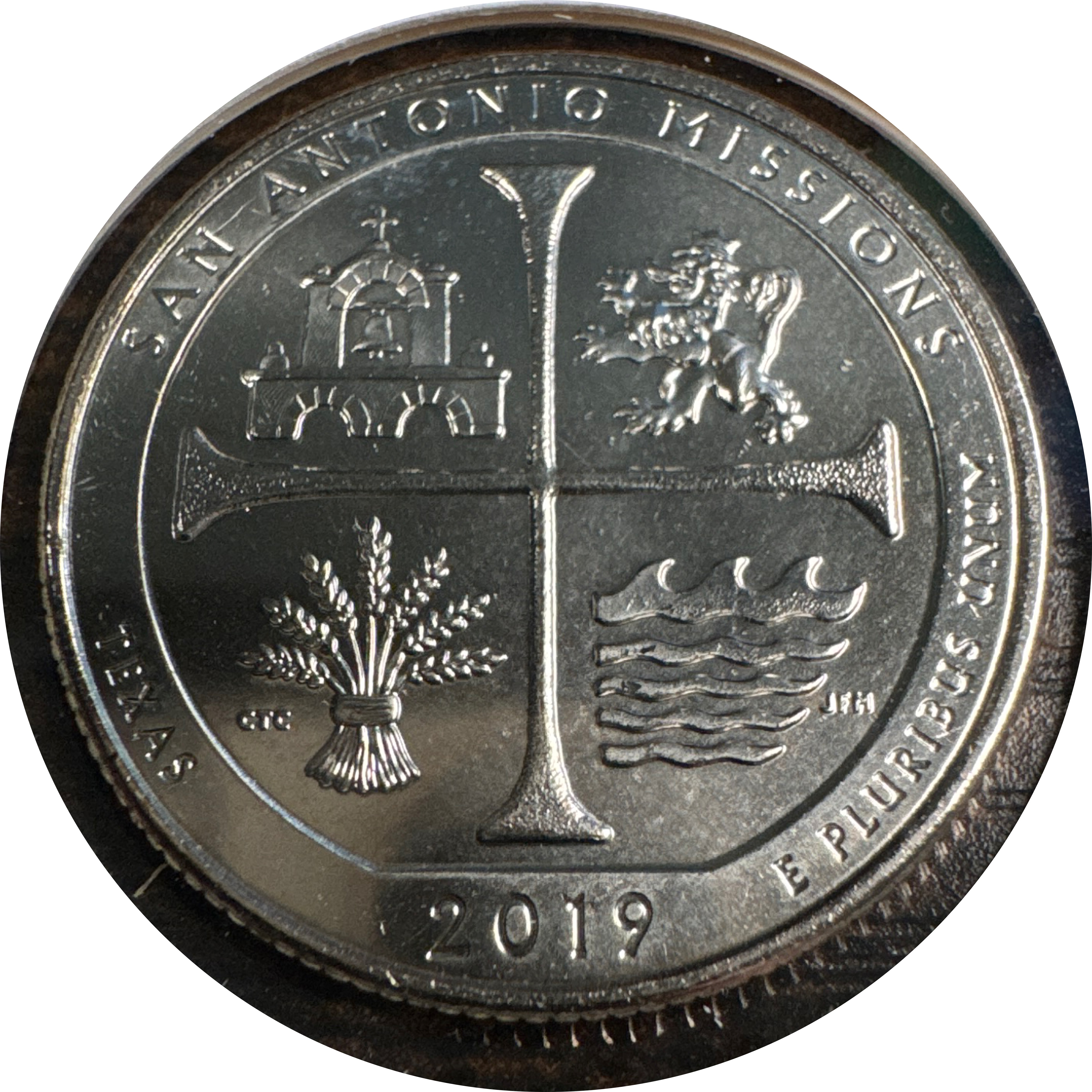 2019-P Washington Quarter Ungraded — back