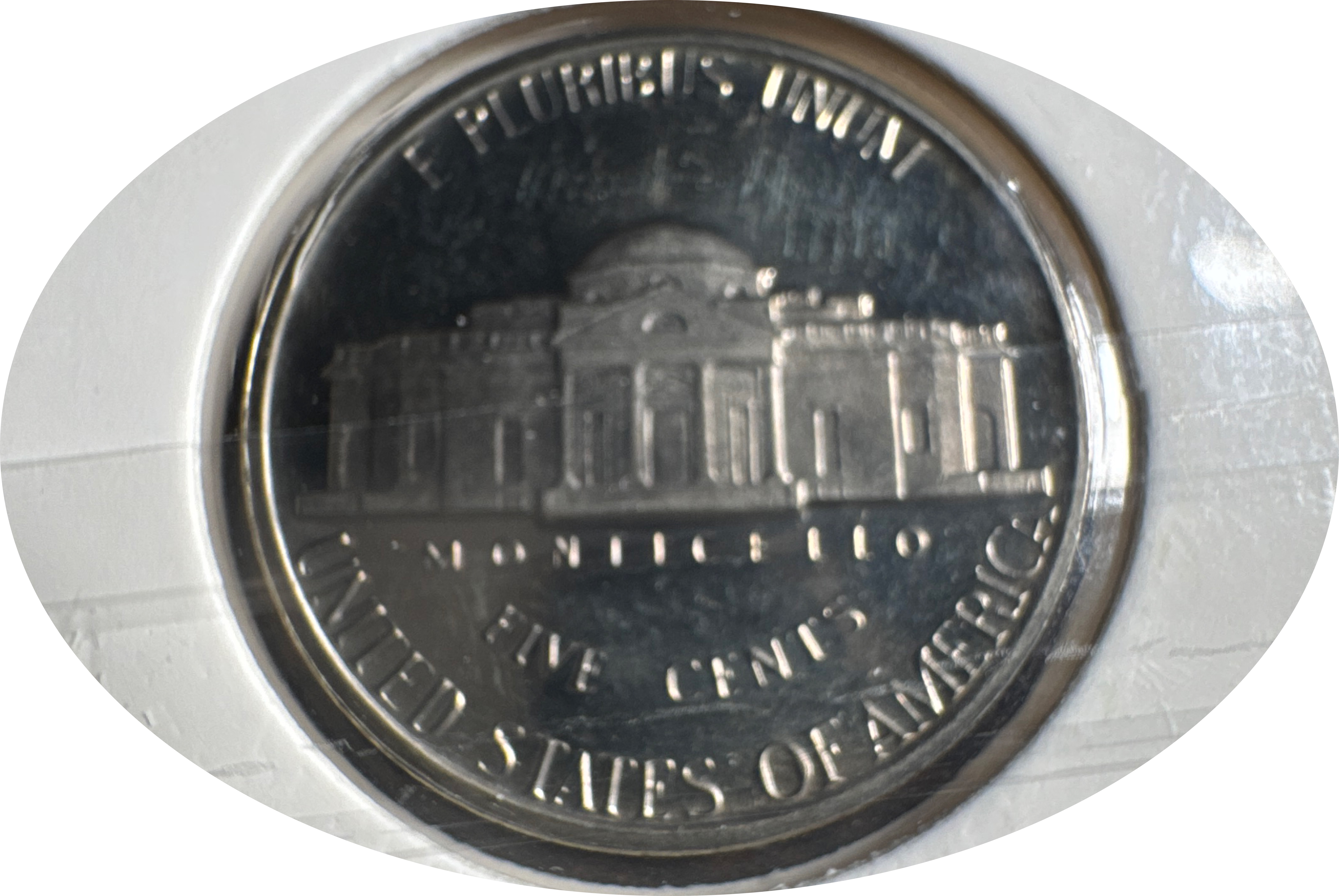1981-S Jefferson Nickel Ungraded — back