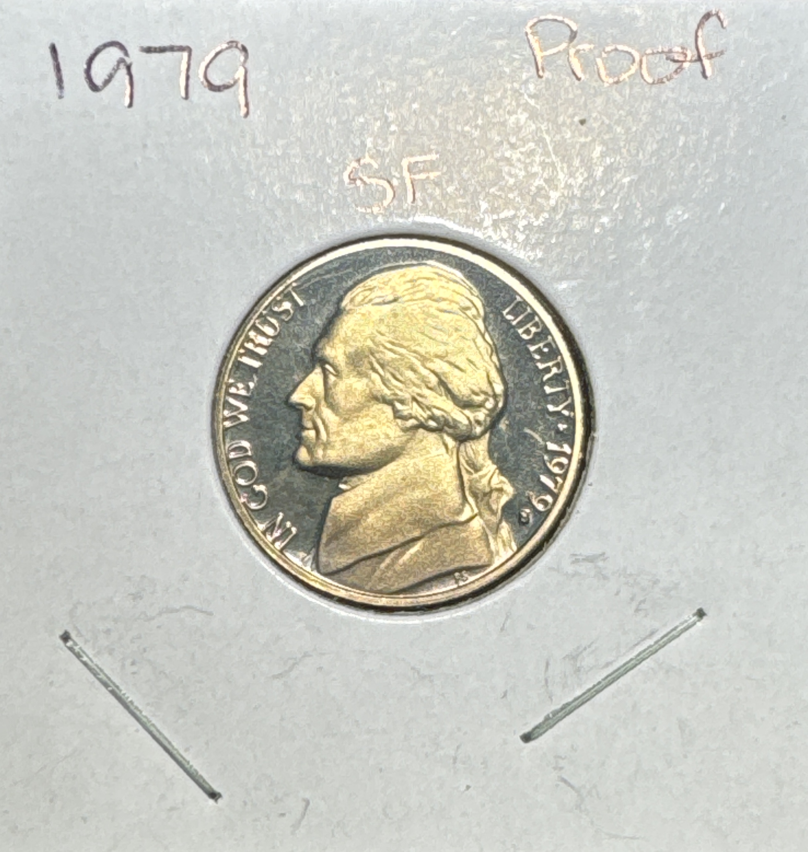 1979-S Jefferson Nickel Ungraded