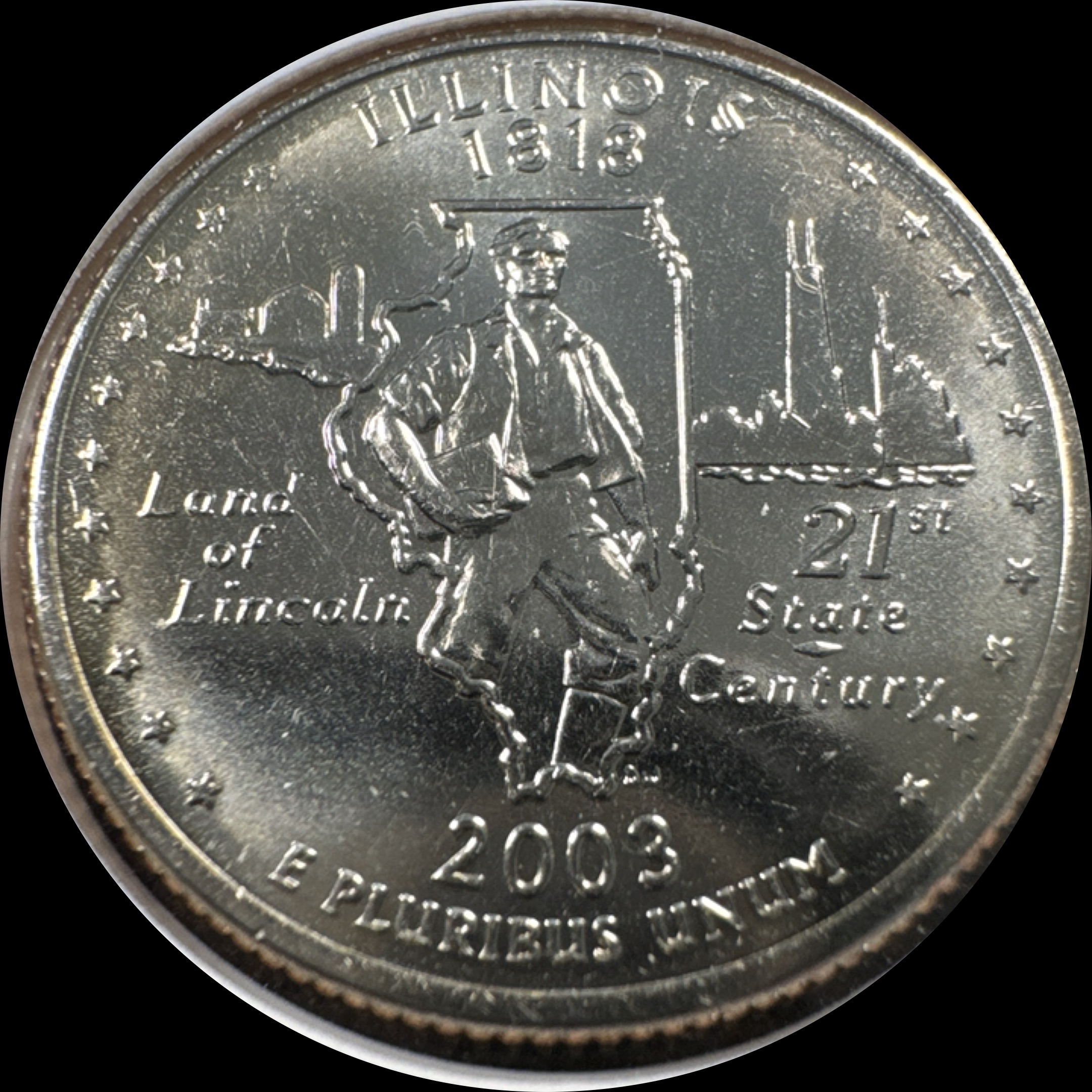 2003-P Washington Quarter Ungraded — back