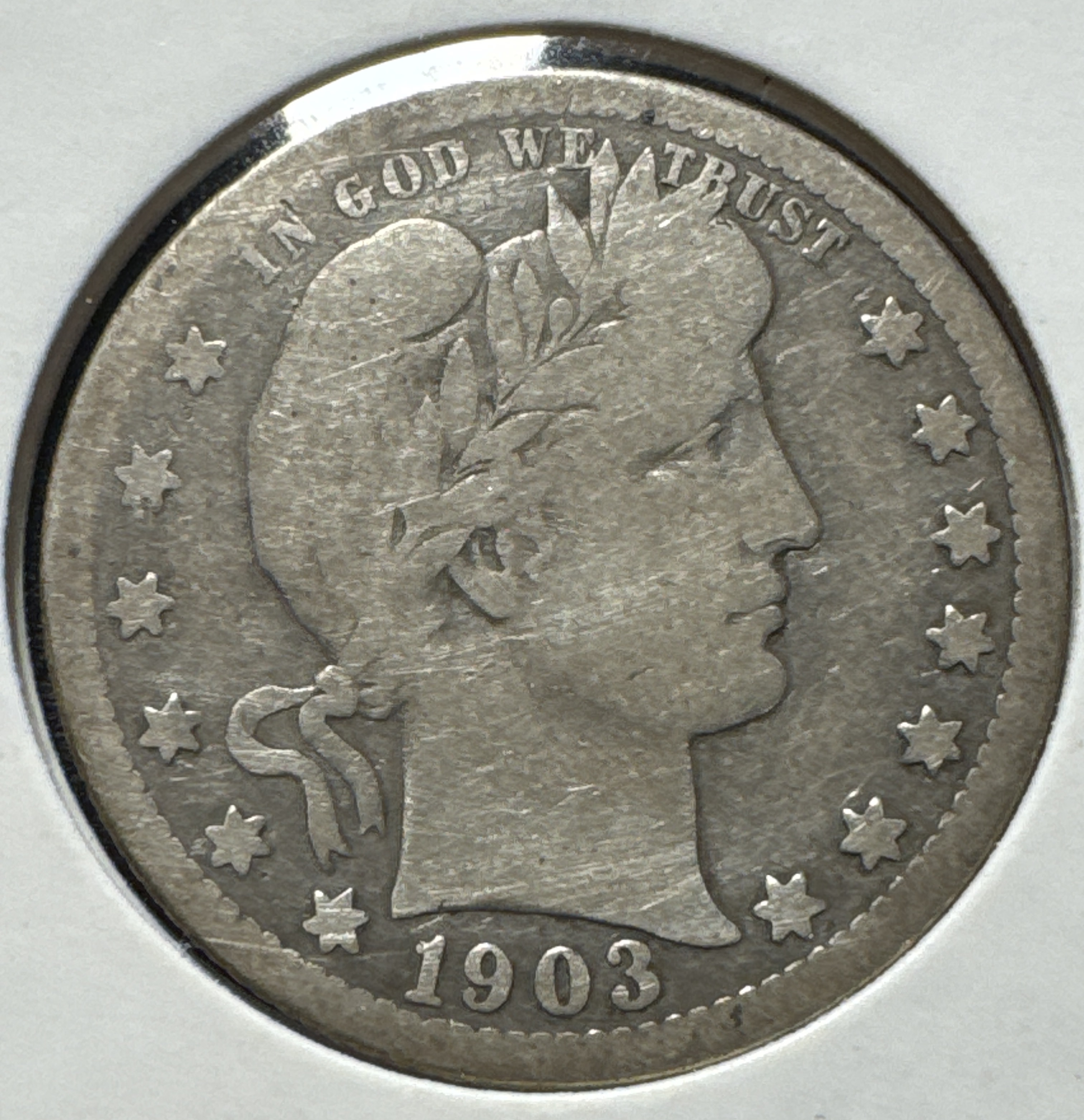 1903-O Barber Quarter Ungraded