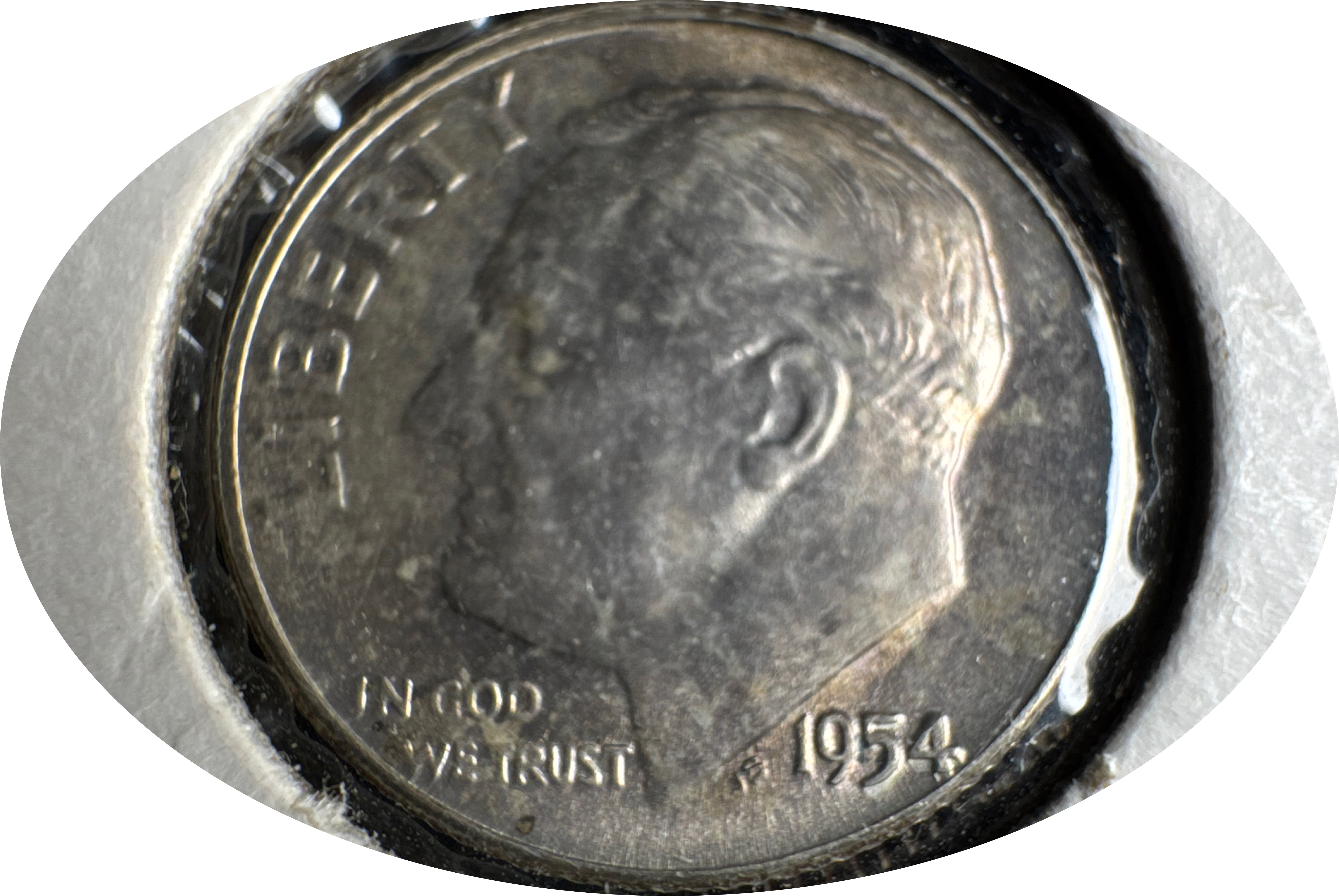 1954-P Roosevelt Dime Ungraded