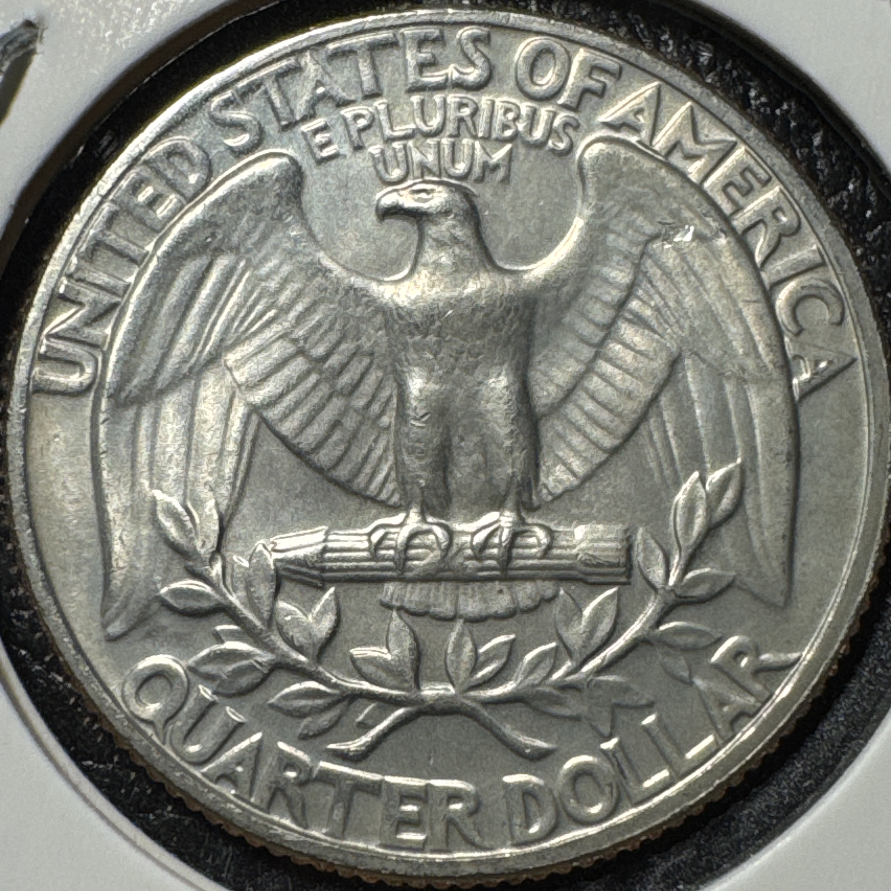 1971-D Washington Quarter Ungraded — back