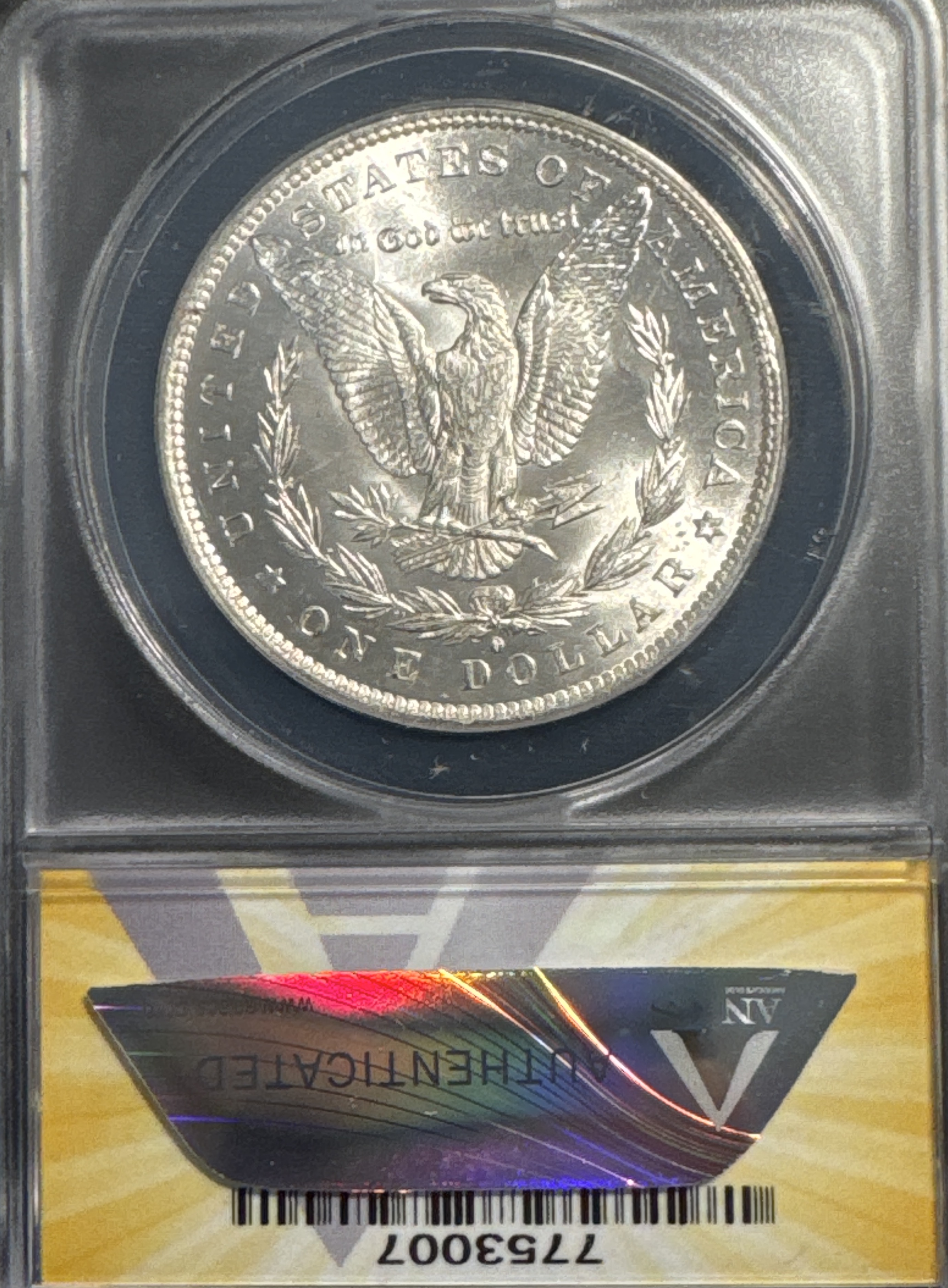 1884-O Morgan Dollar MS64 — back